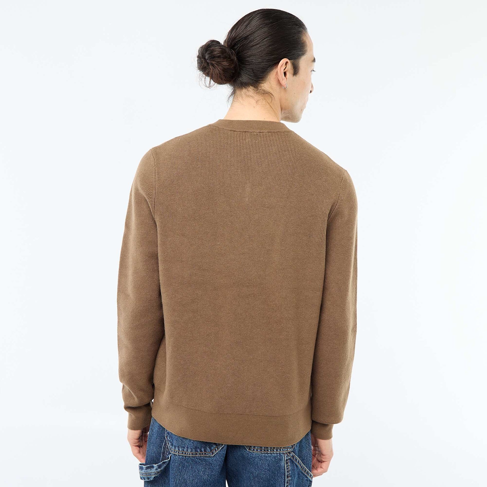 Chunky Knit Sweater BROWN