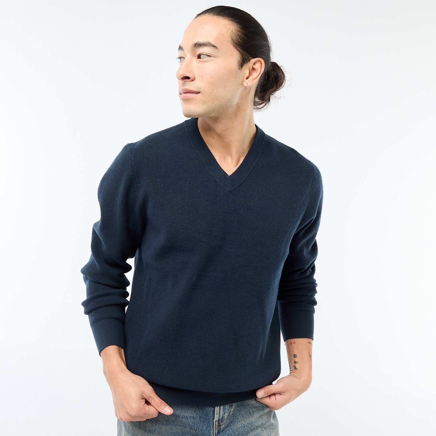 Chunky Knit Sweater BLUE