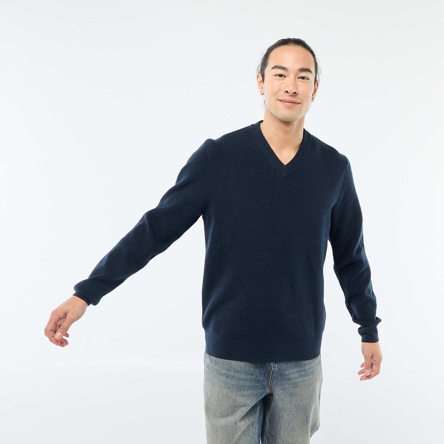 Chunky Knit Sweater BLUE