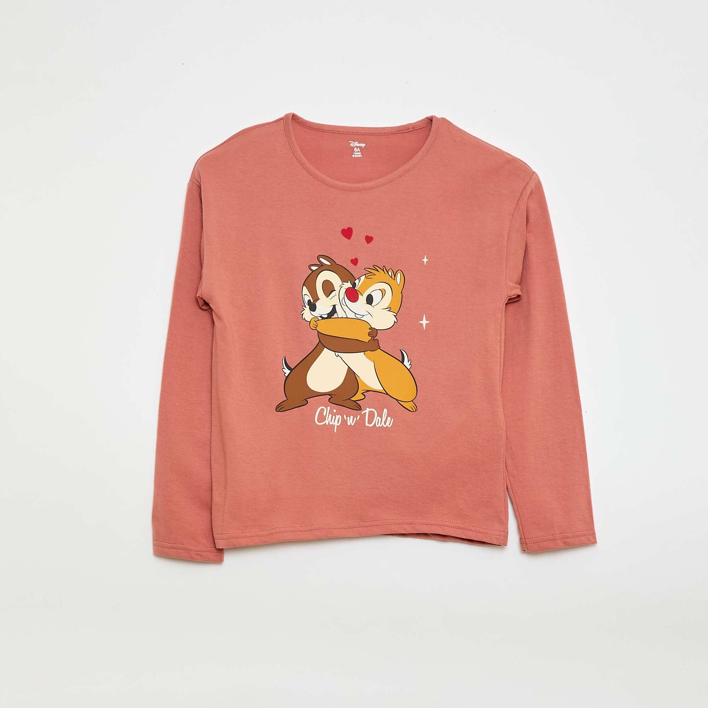 Disney 'Chip and Dale' 2-Piece Pajama Set PINK