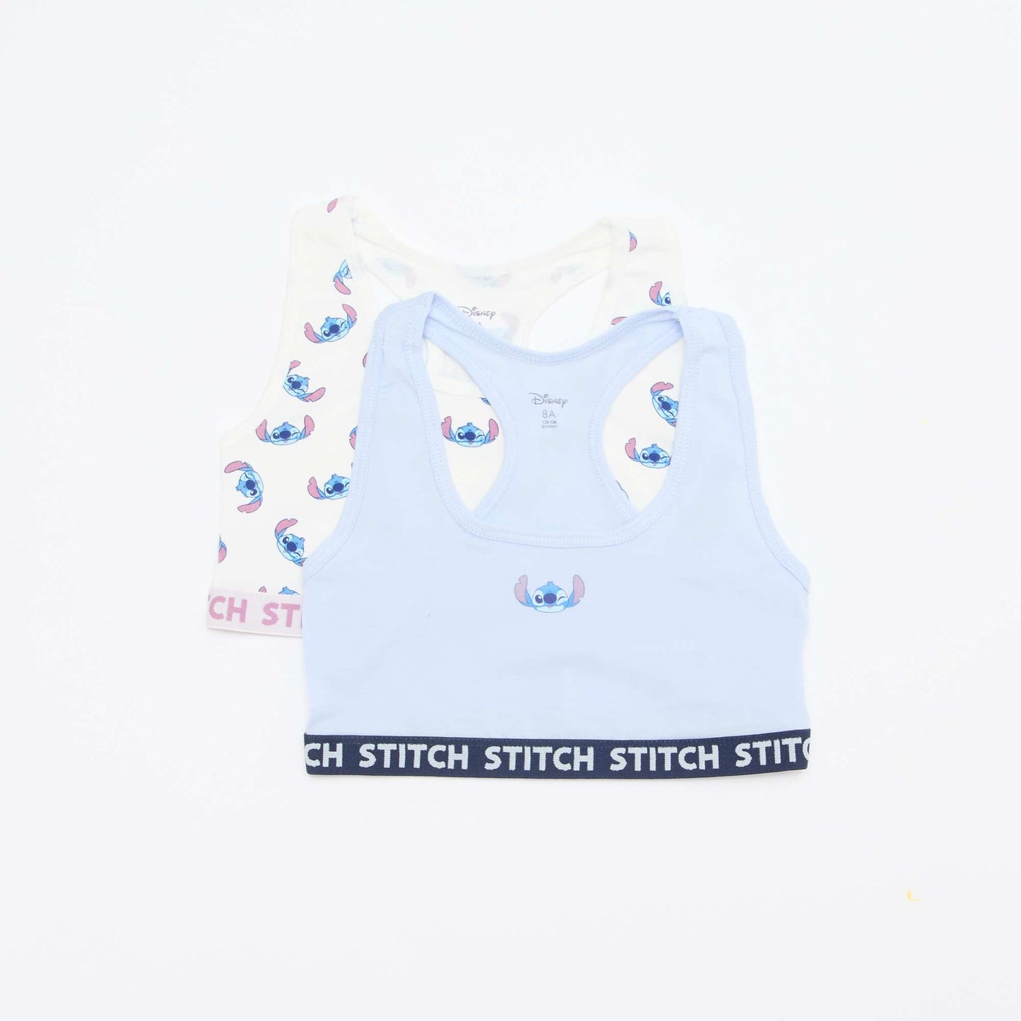 2-Pack 'Stitch' Bras BLUE
