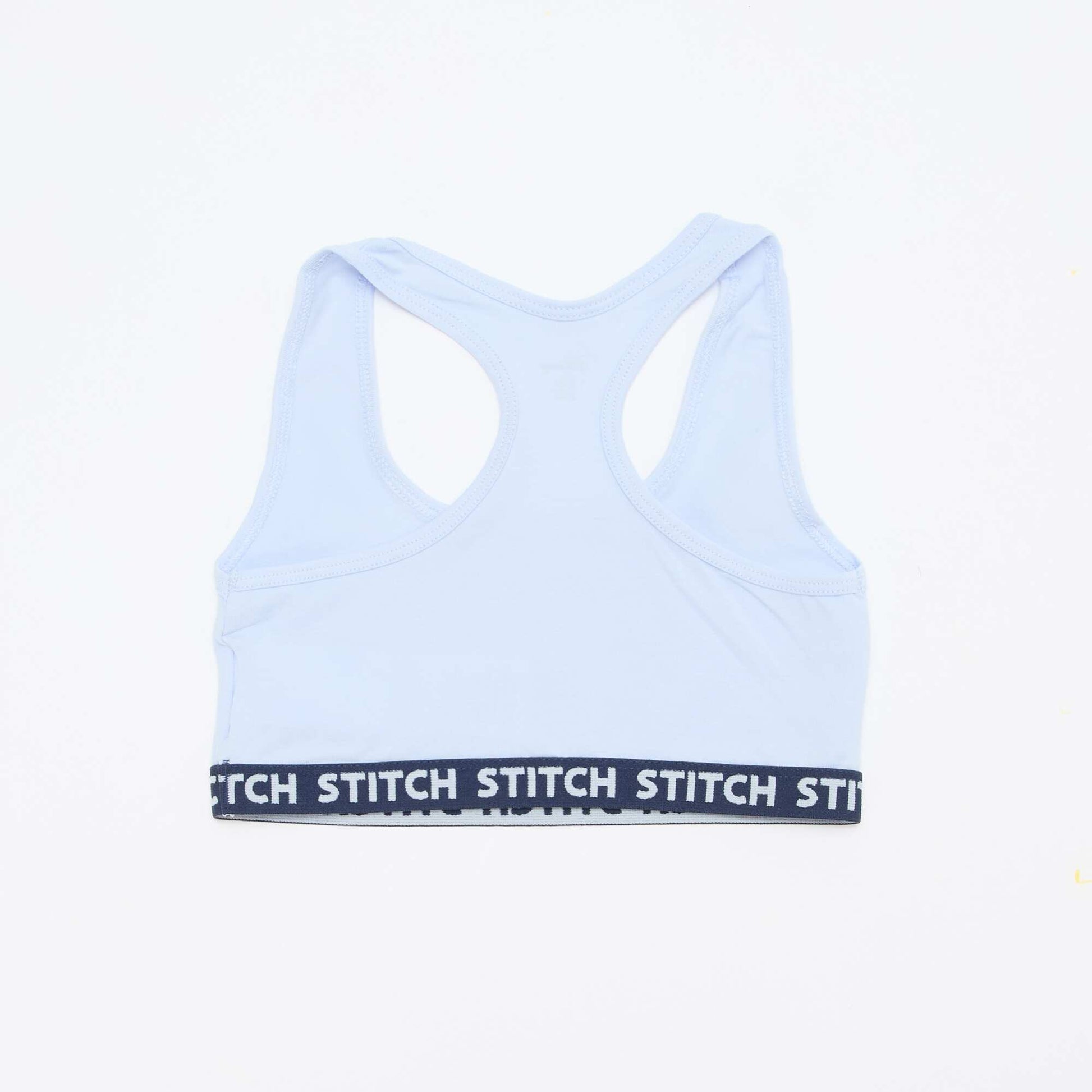 2-Pack 'Stitch' Bras BLUE