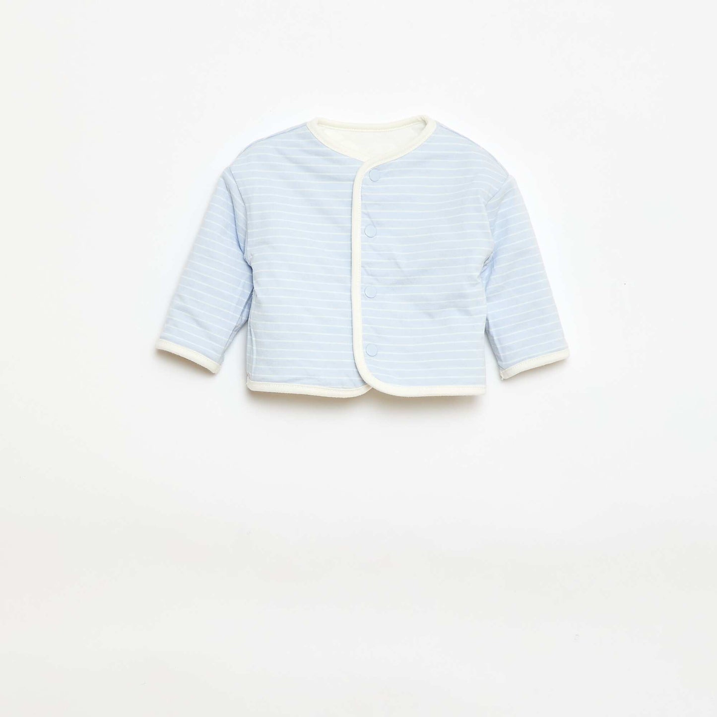 Quilted Newborn Jacket BLUE
