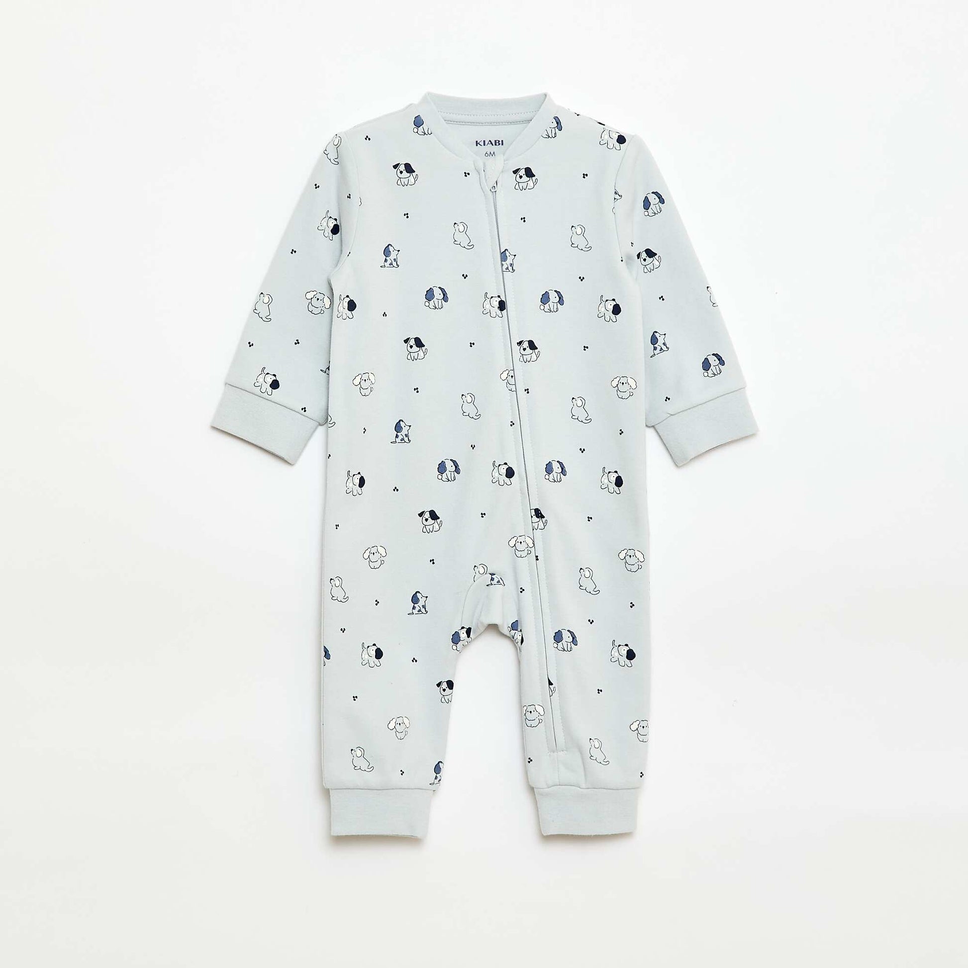 Sleepsuit + Quilted Vest Set BLUE