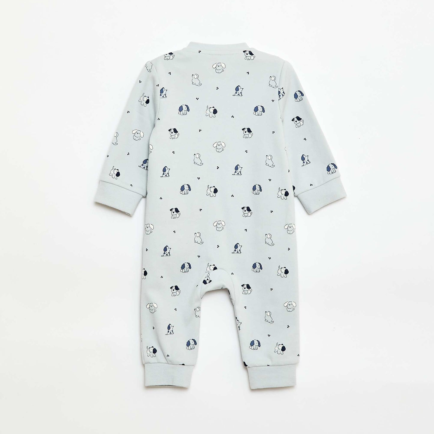 Sleepsuit + Quilted Vest Set BLUE