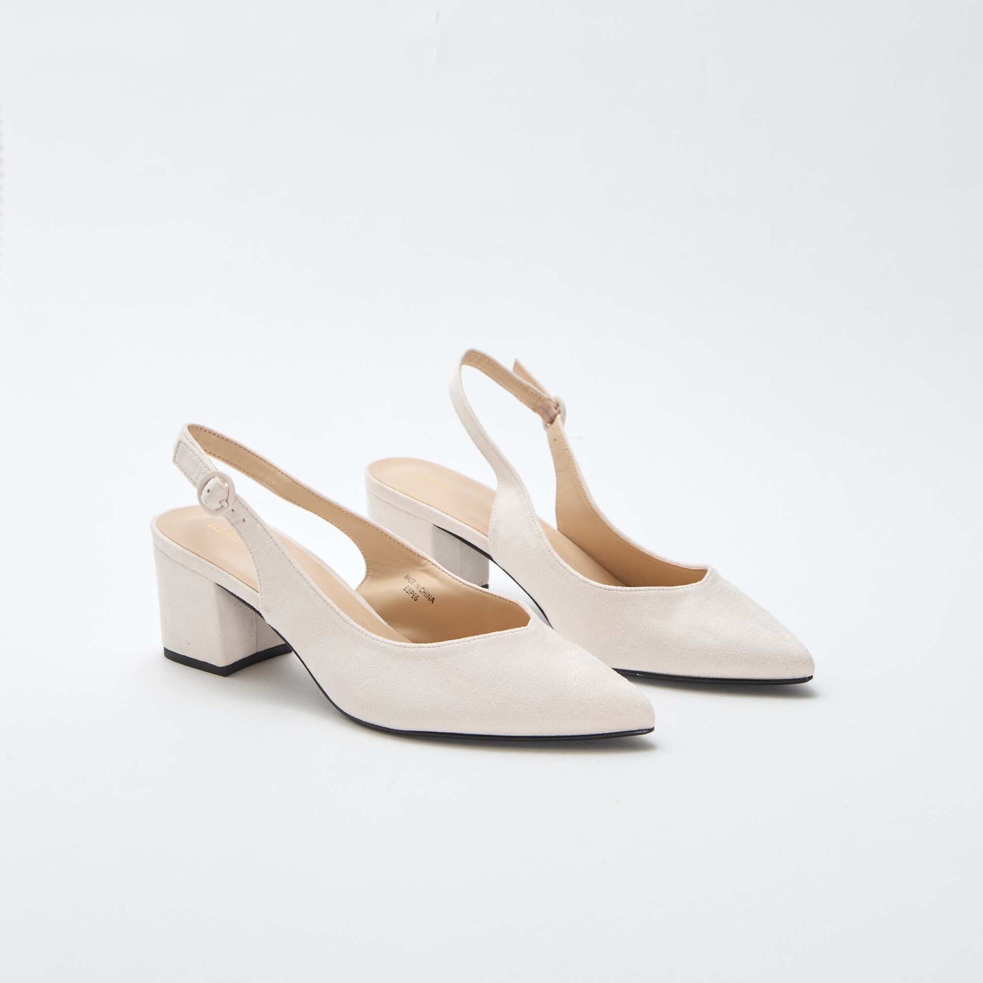 Pointed-Toe Heels BEIGE