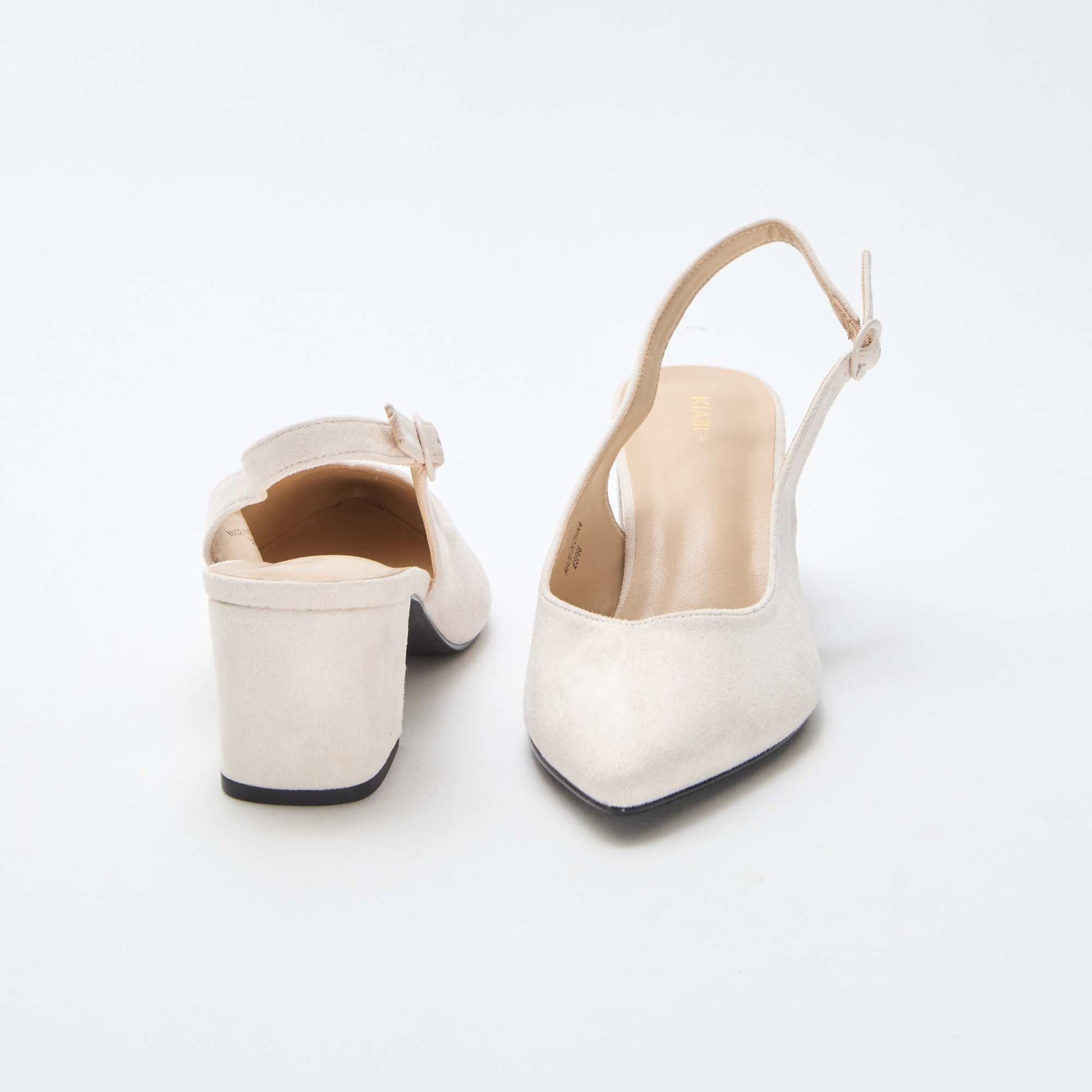 Pointed-Toe Heels BEIGE