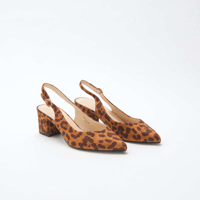 Pointed-Toe Heels BROWN