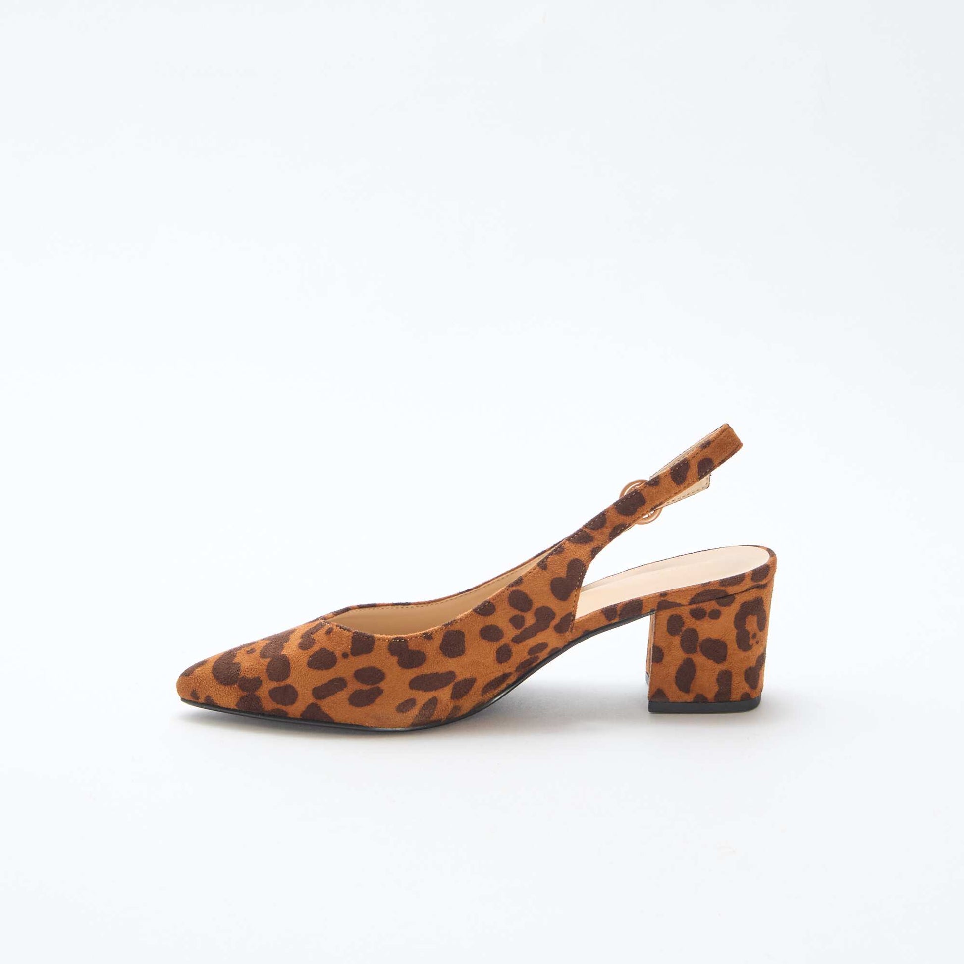 Pointed-Toe Heels BROWN