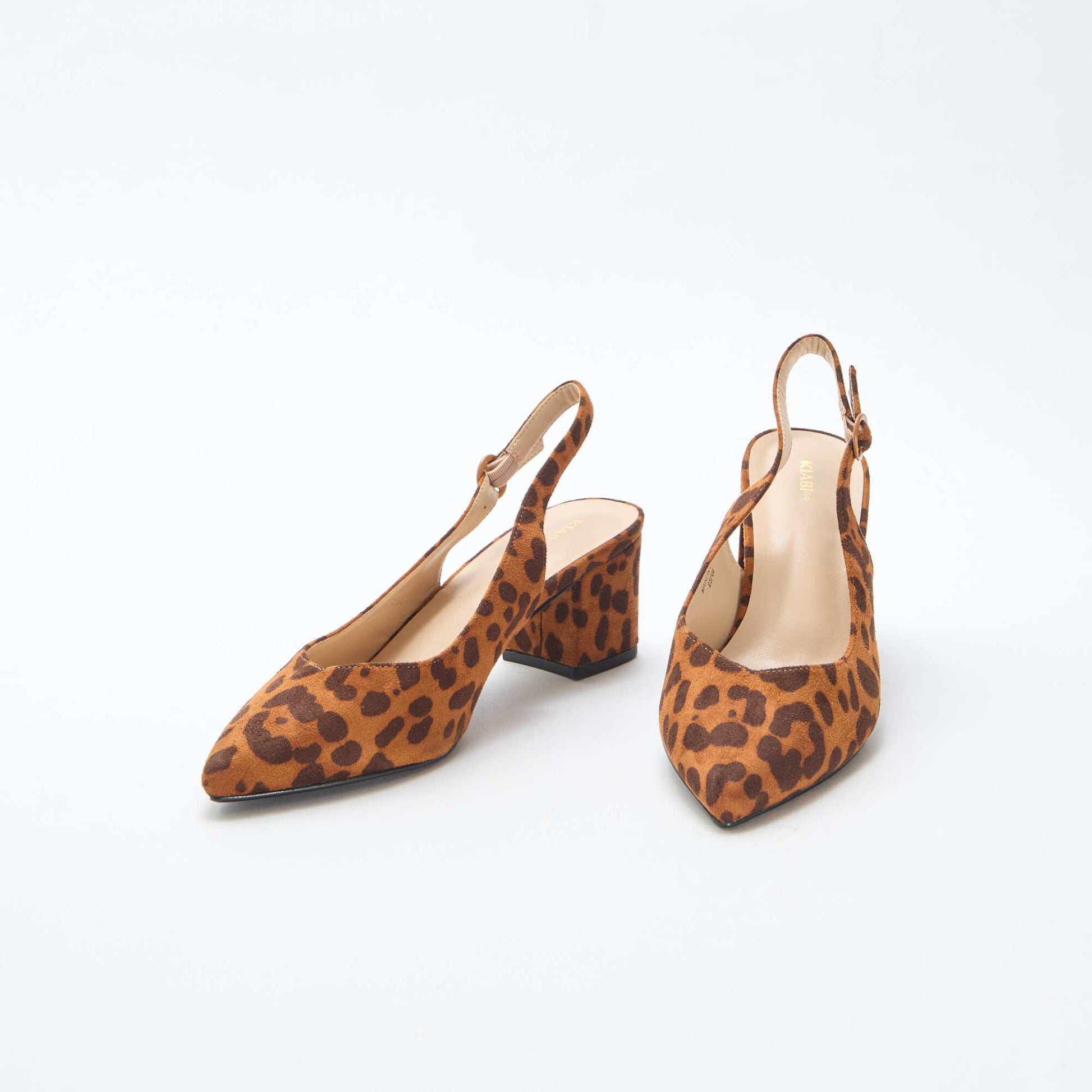 Pointed-Toe Heels BROWN