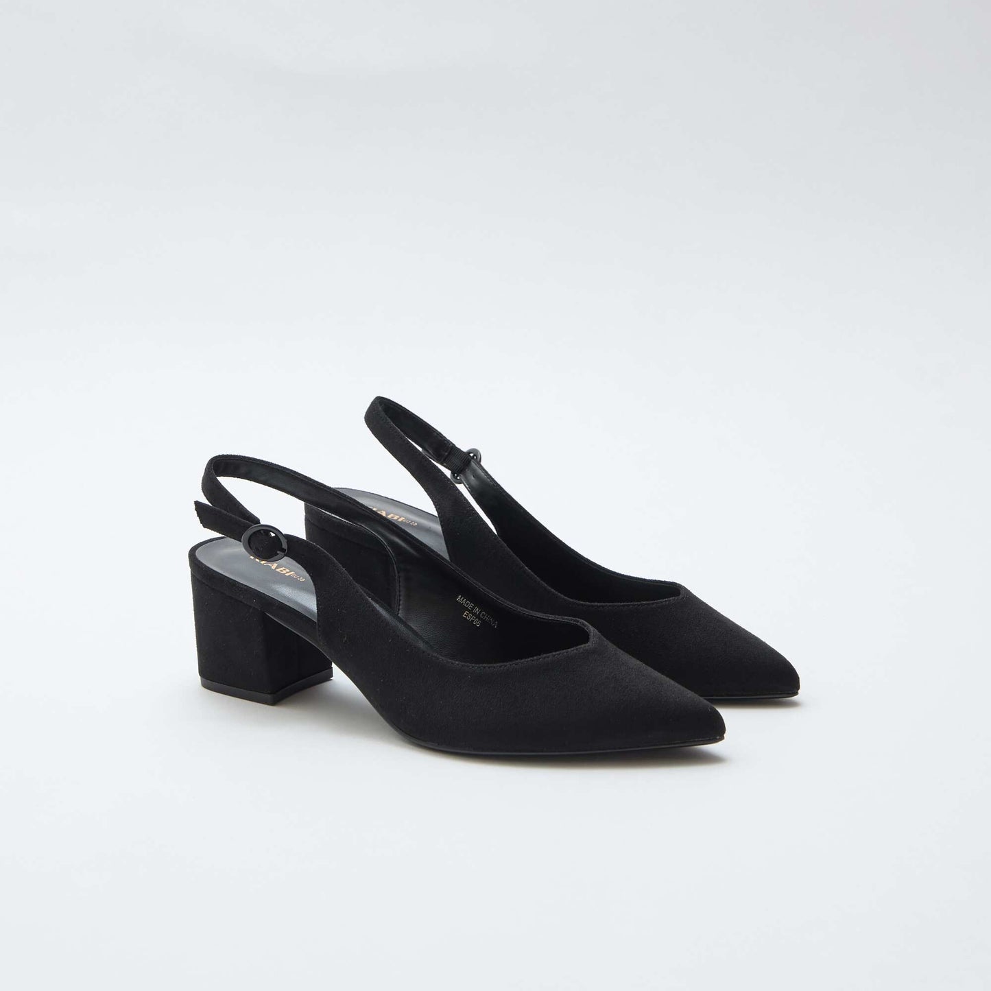 Pointed-Toe Heels BLACK