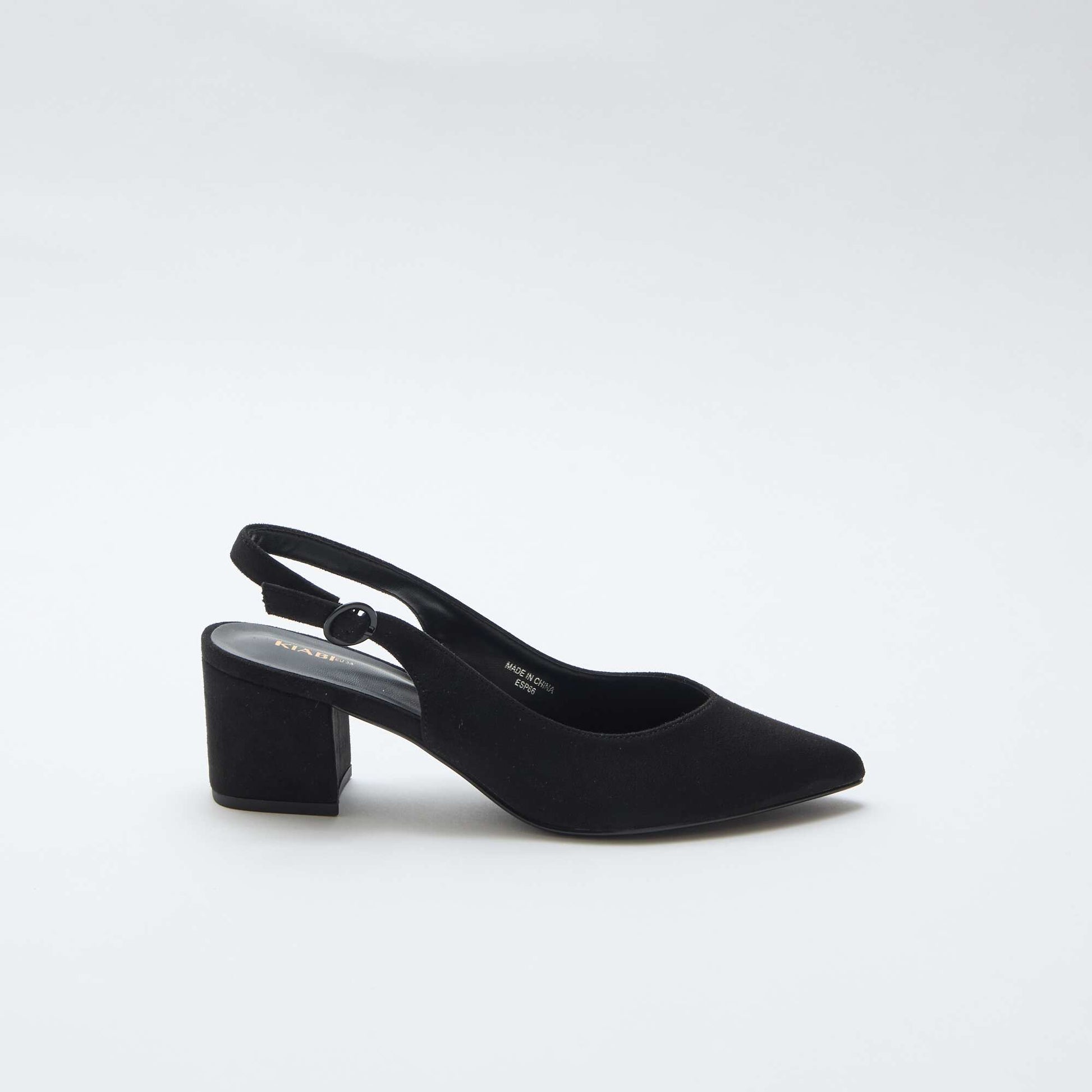 Pointed-Toe Heels BLACK