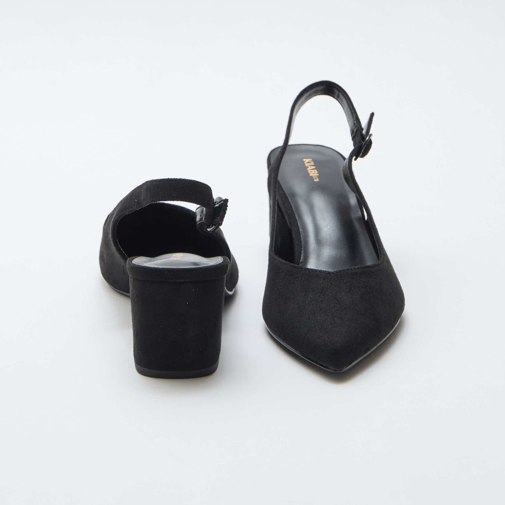 Pointed-Toe Heels BLACK