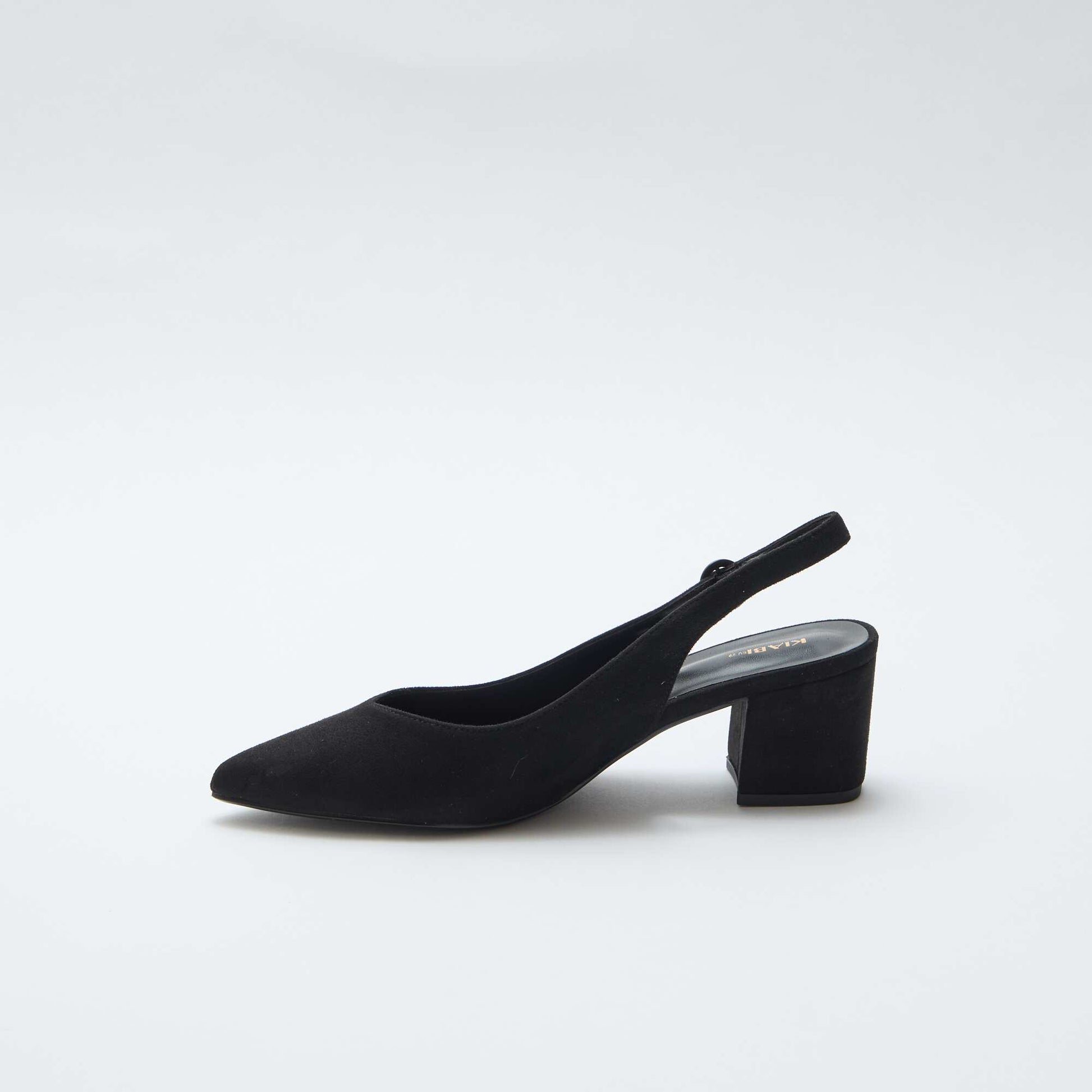 Pointed-Toe Heels BLACK