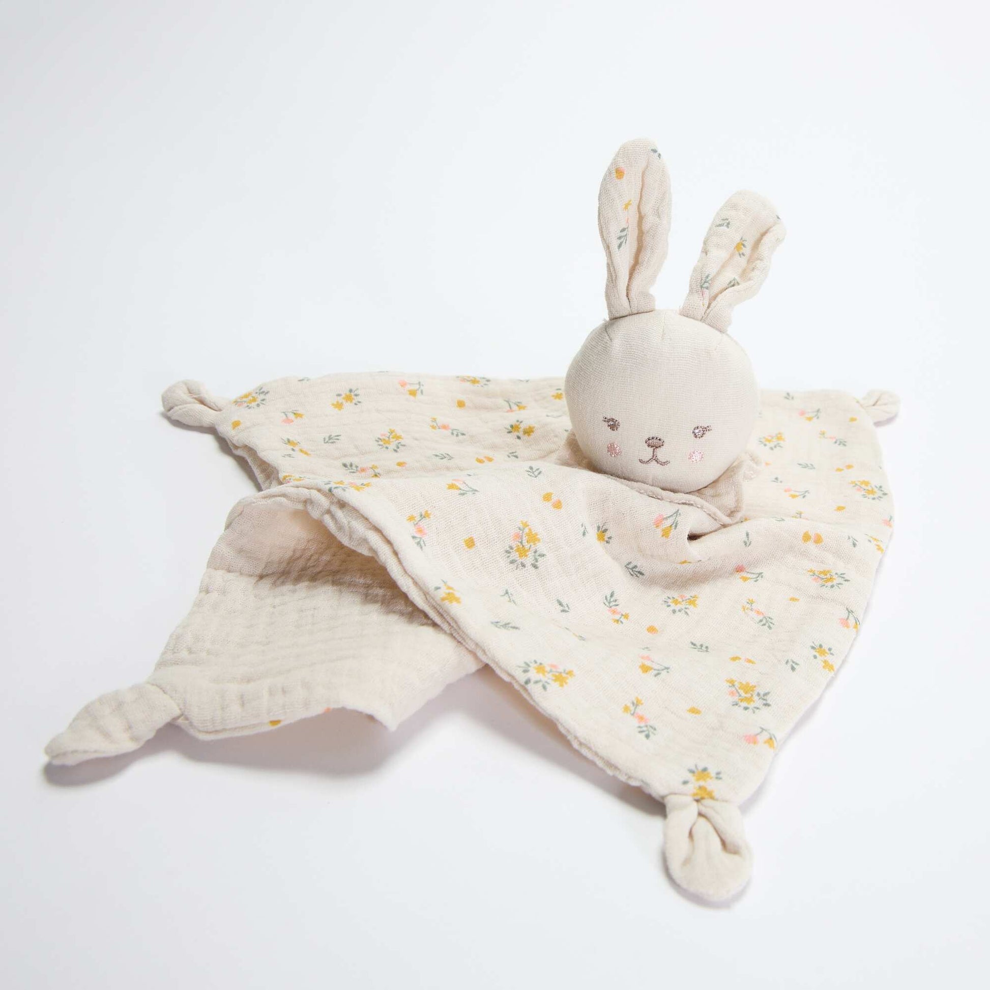 Rabbit Comforter Square BEIGE