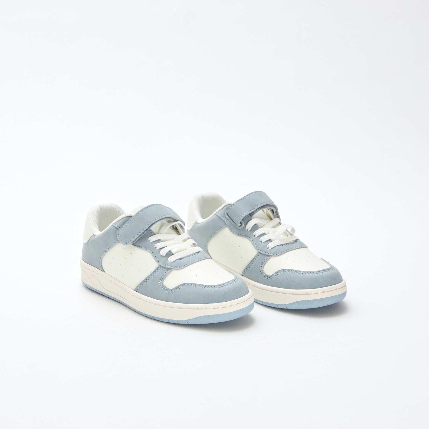 Two-Tone Low-Top Sneakers BLUE