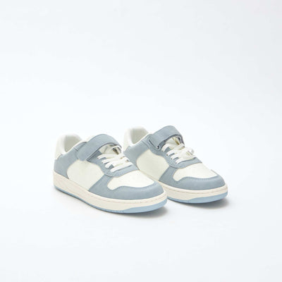 Two-Tone Low-Top Sneakers BLUE