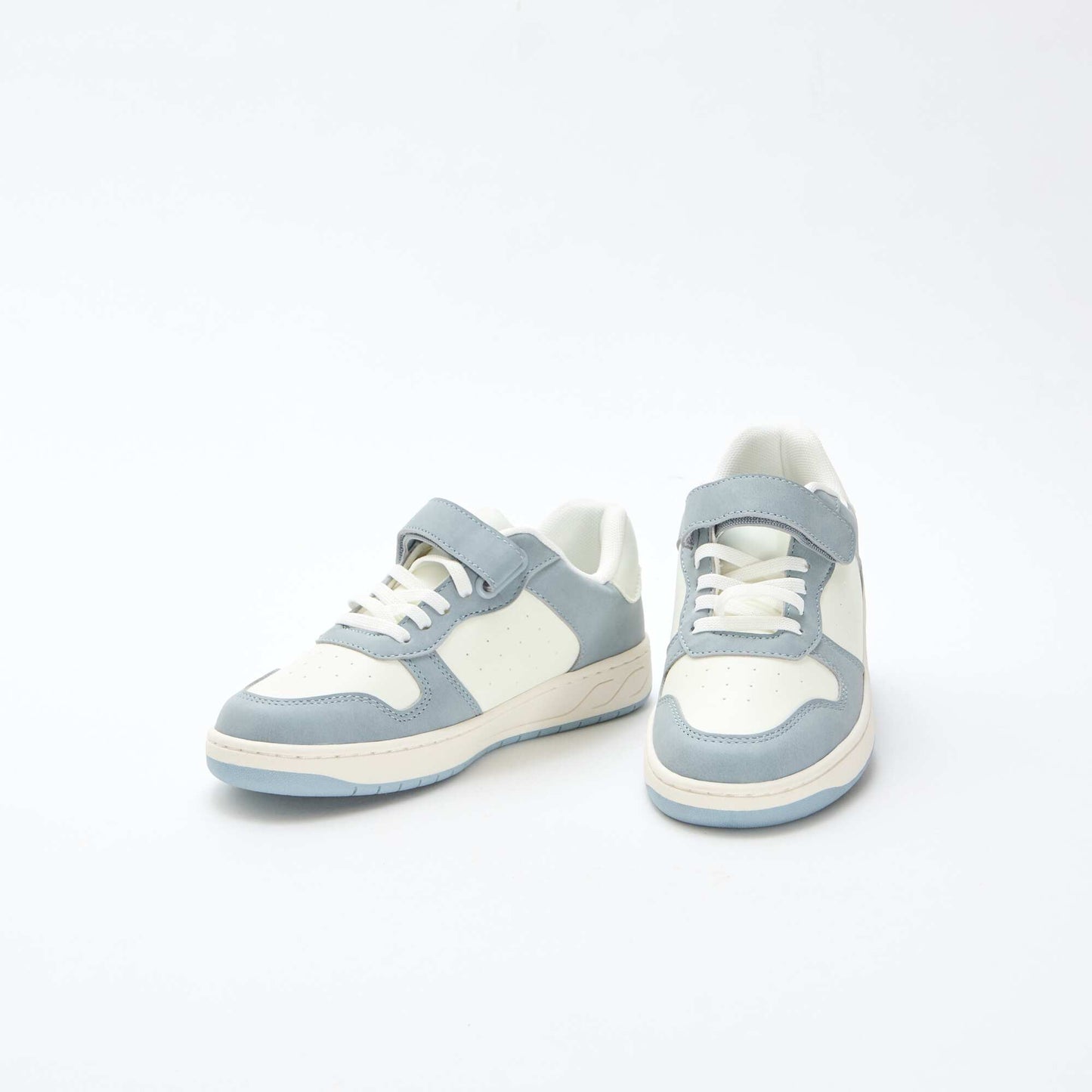 Two-Tone Low-Top Sneakers BLUE