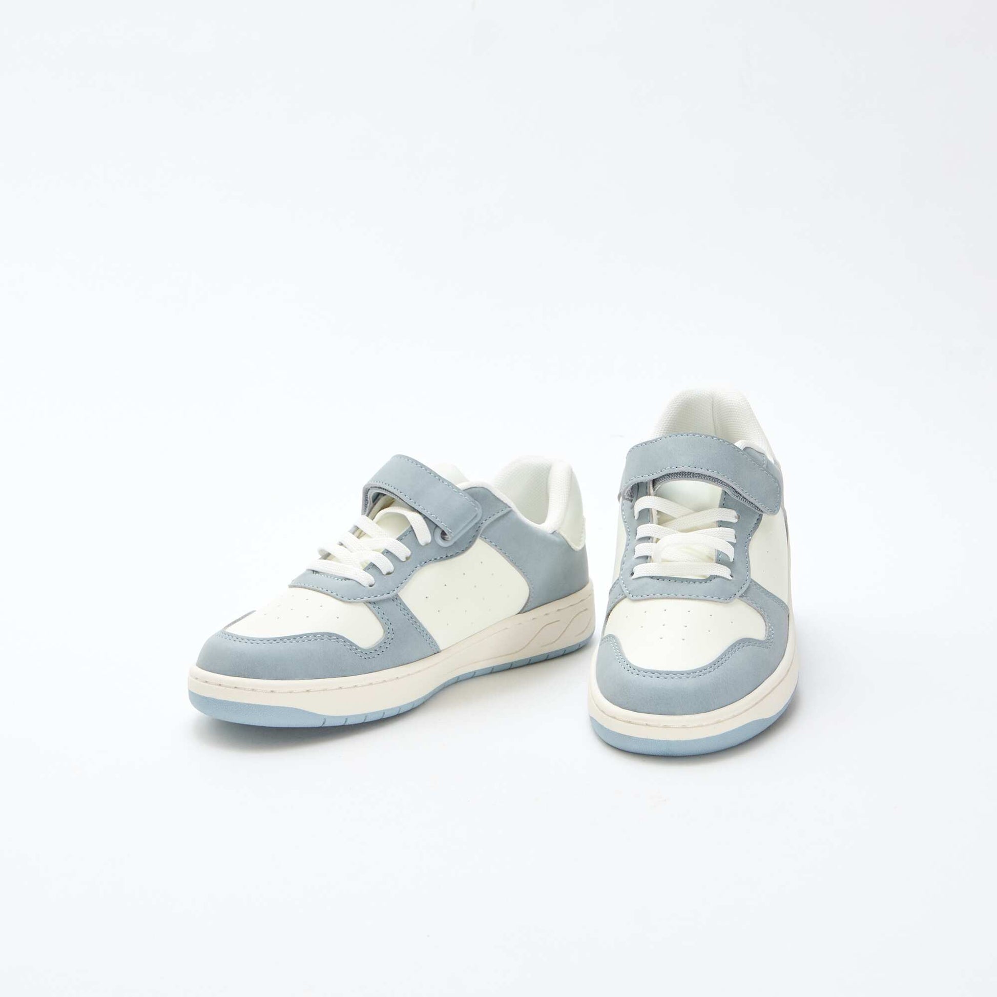 Two-Tone Low-Top Sneakers BLUE