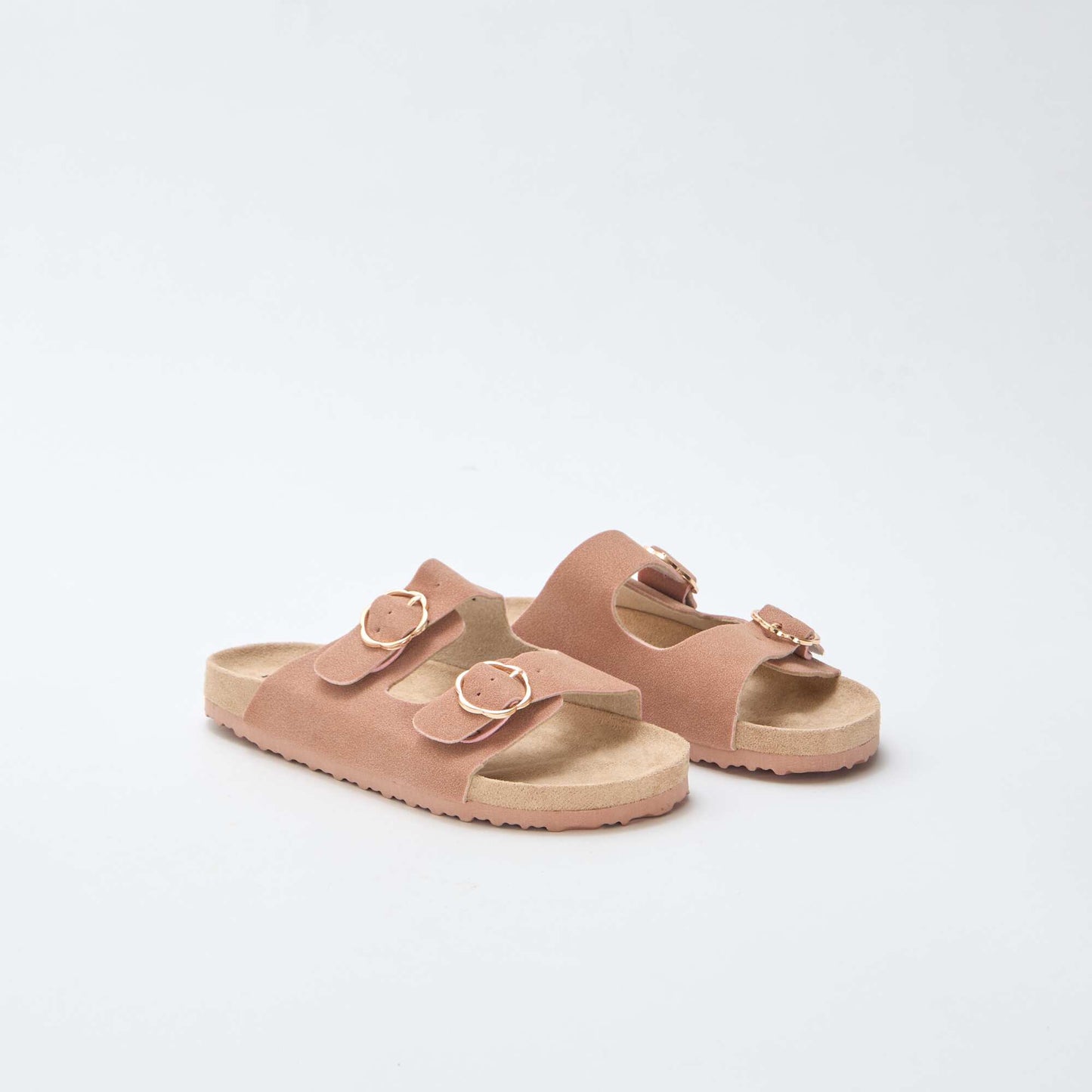 Double Strap Mules PINK