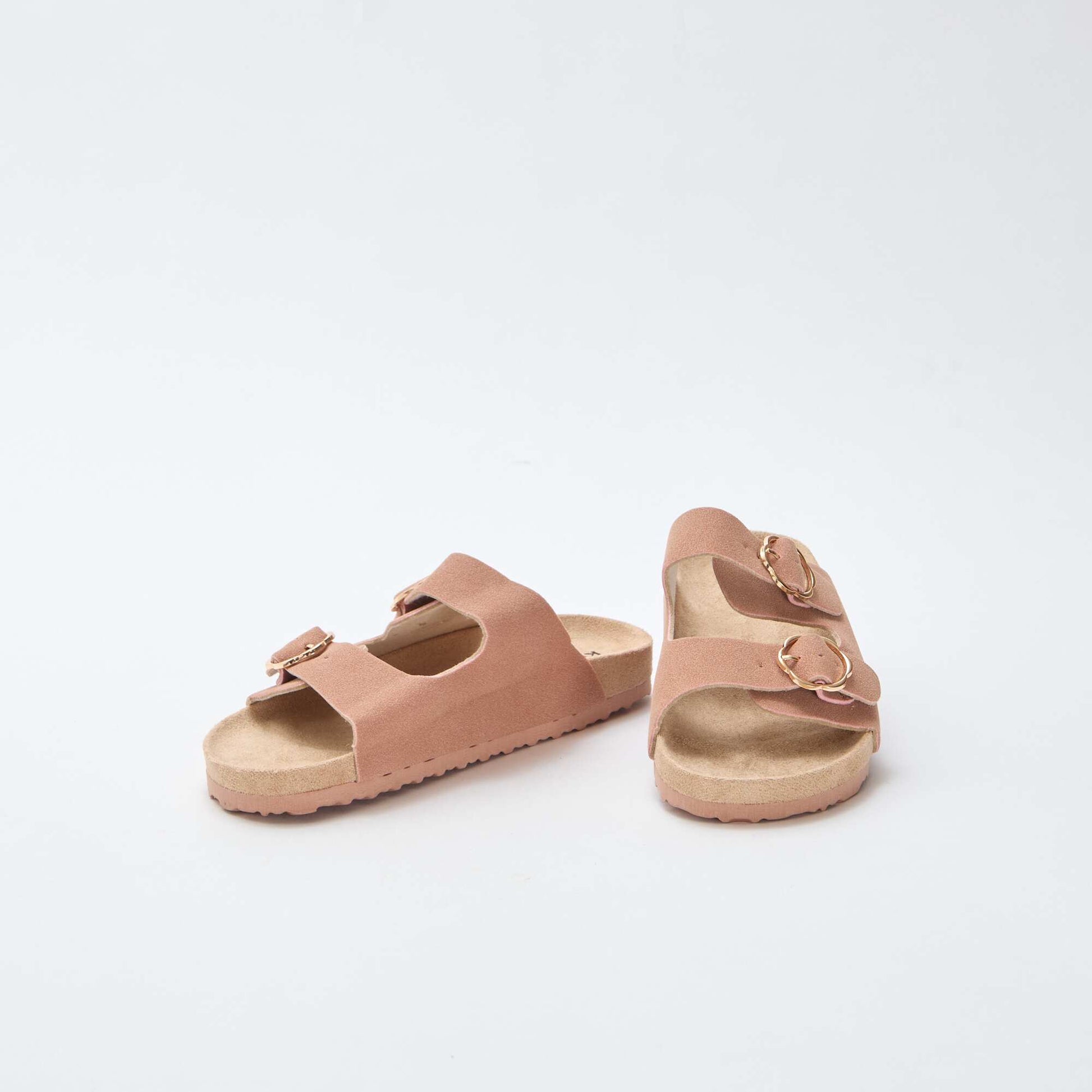 Double Strap Mules PINK