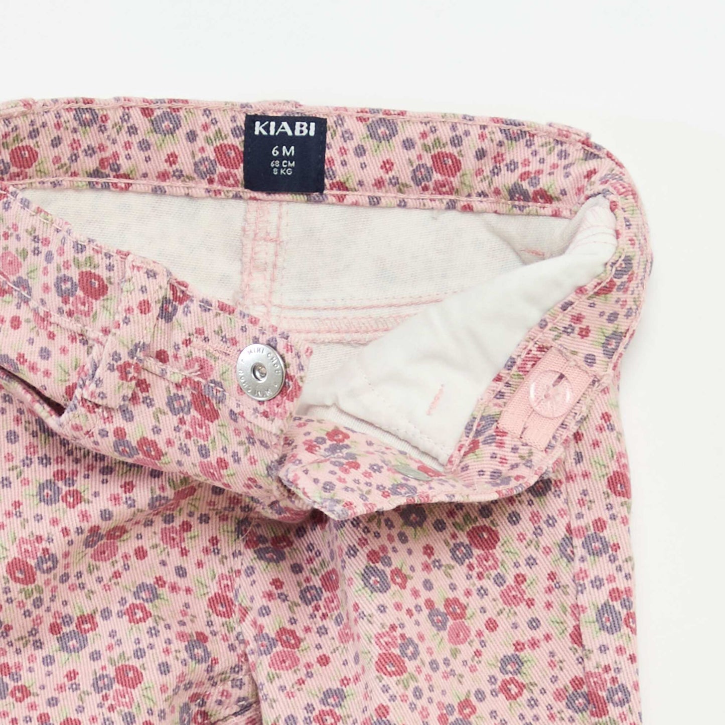 Slim Floral Jeans PURPLE