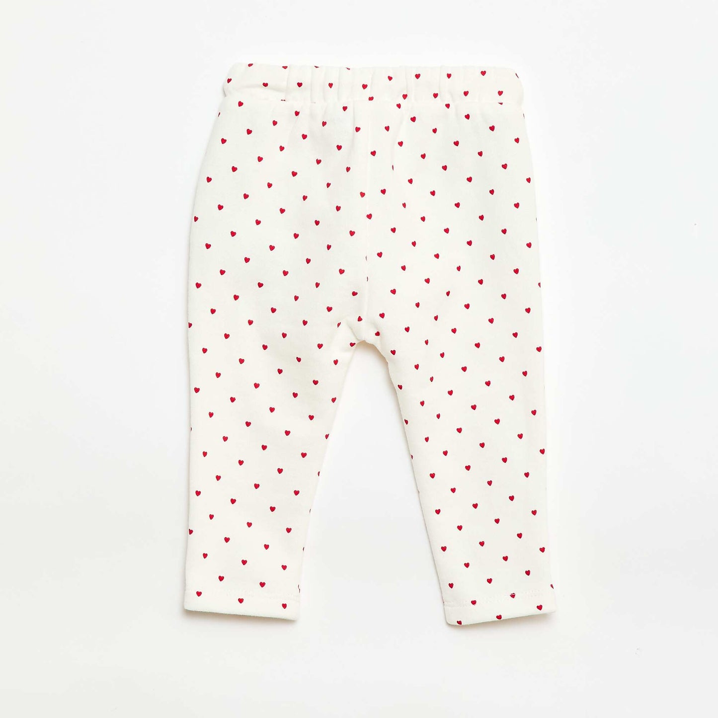 Patterned Jogger Trousers WHITE