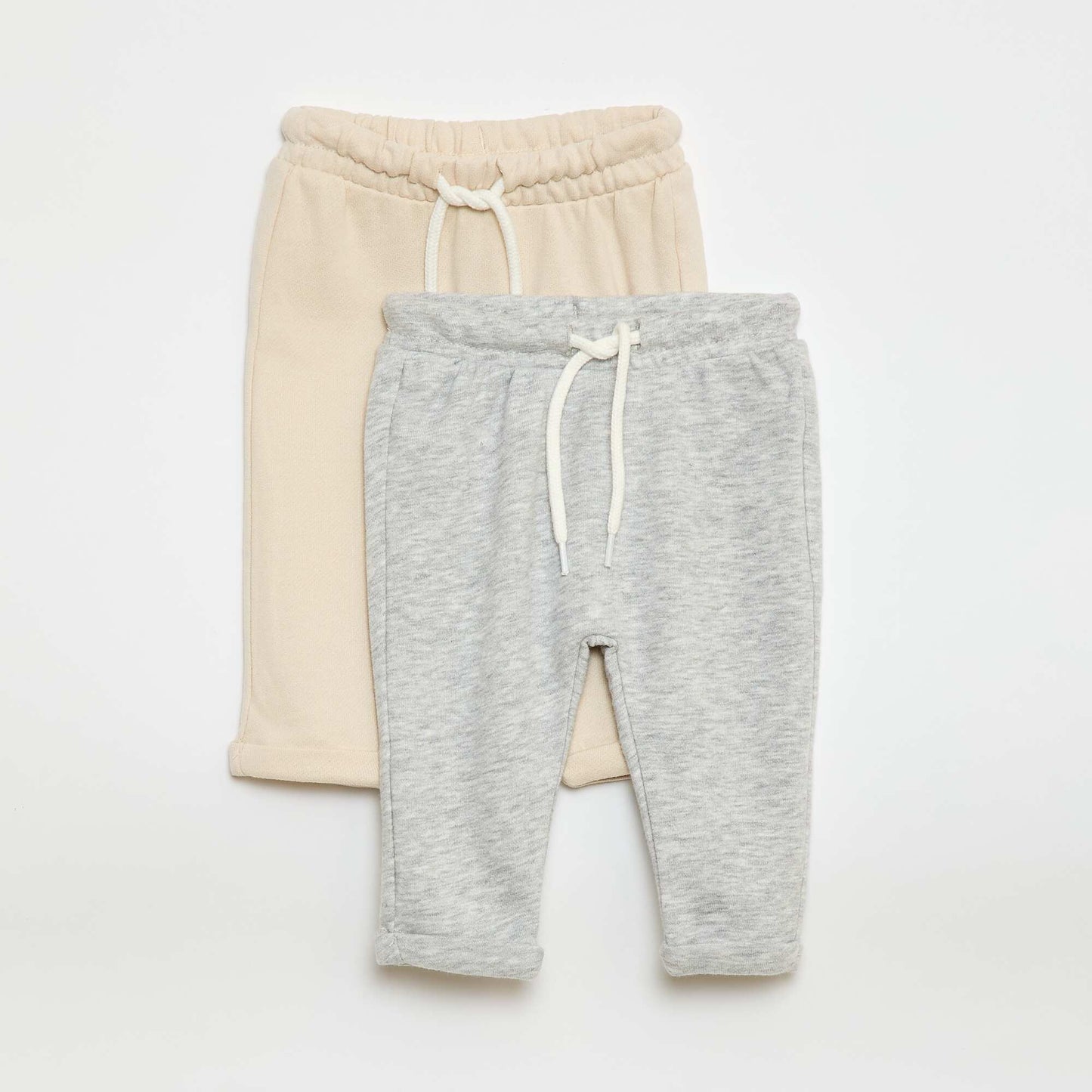 2-Pack French Terry Jogger Pants GREY