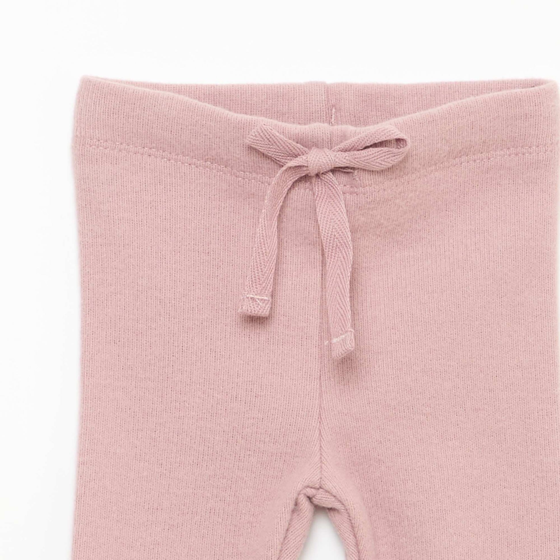 2-Pack of Snuggle Knit Leggings BEIGE