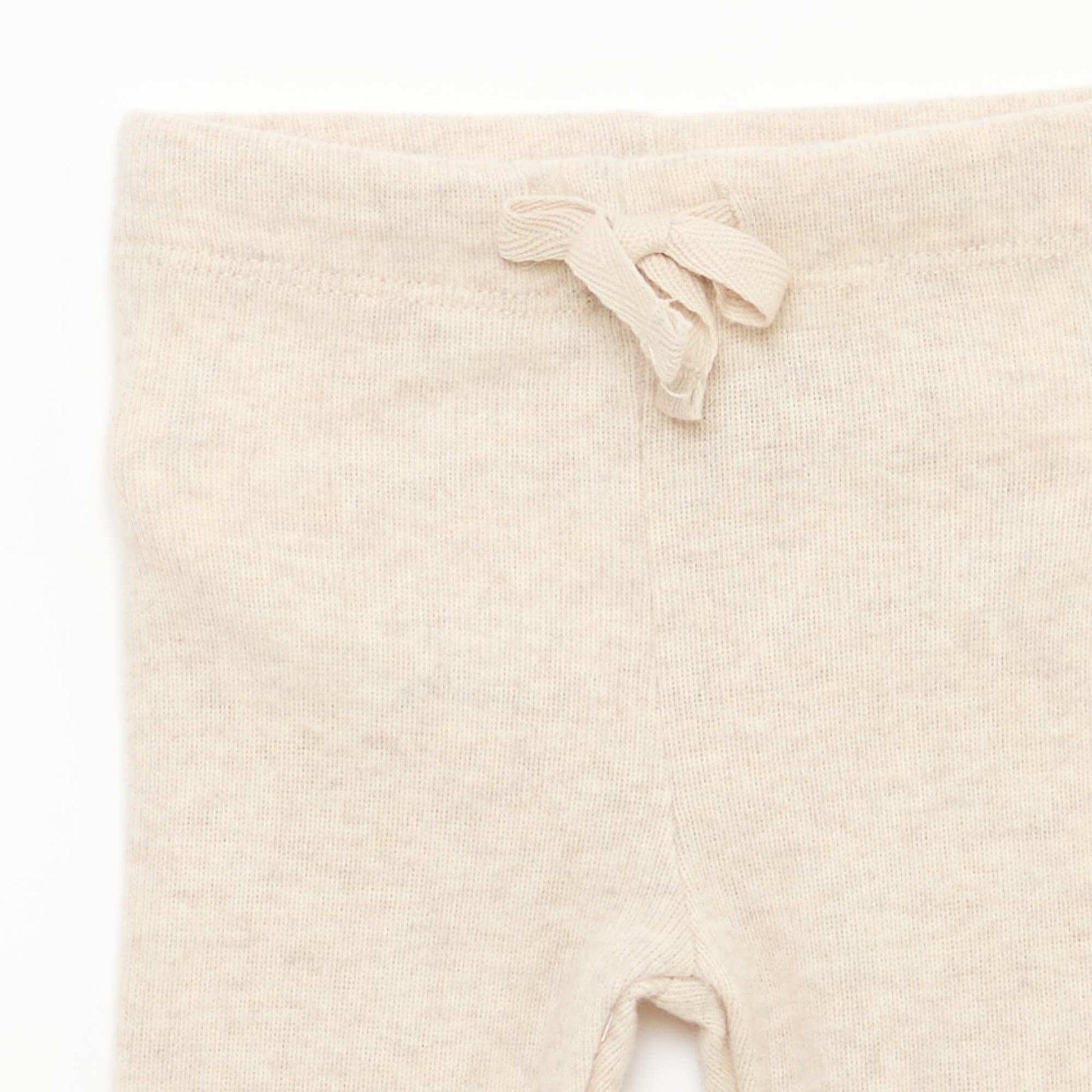 2-Pack of Snuggle Knit Leggings BEIGE