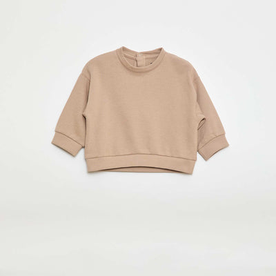 2-Pack French Terry Sweatshirts BEIGE