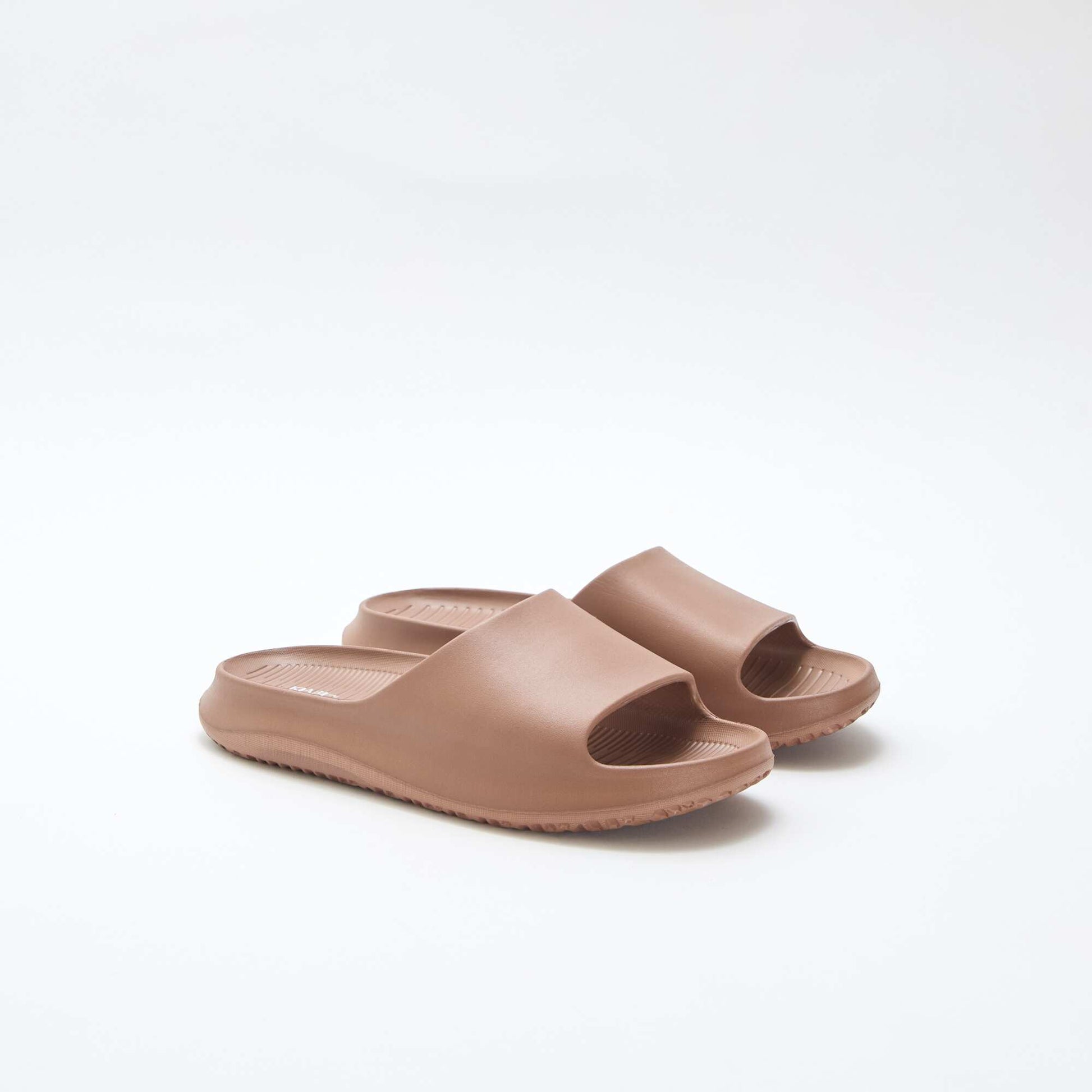 Wedge Pool Slides BROWN