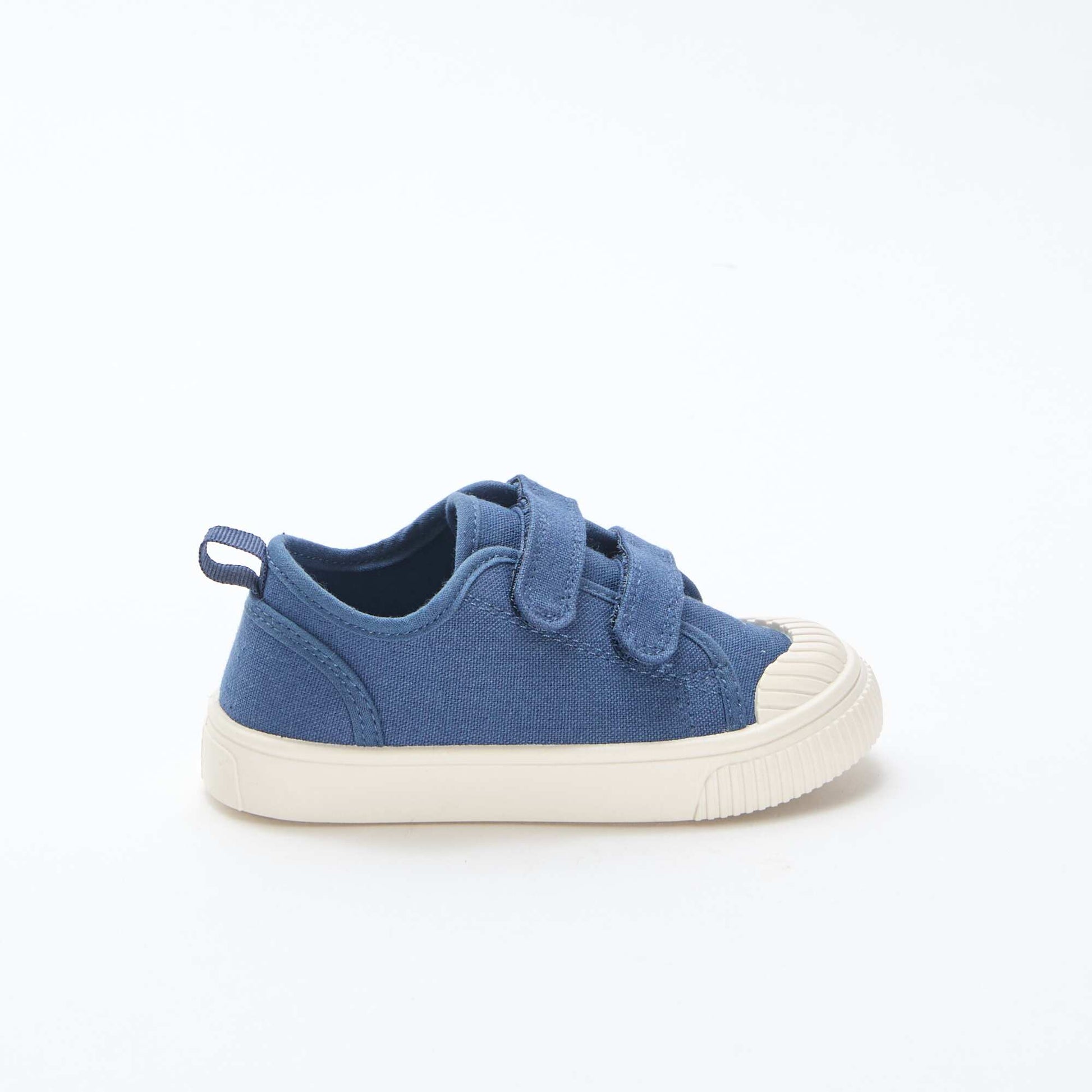 Plain Canvas Sneakers BLUE