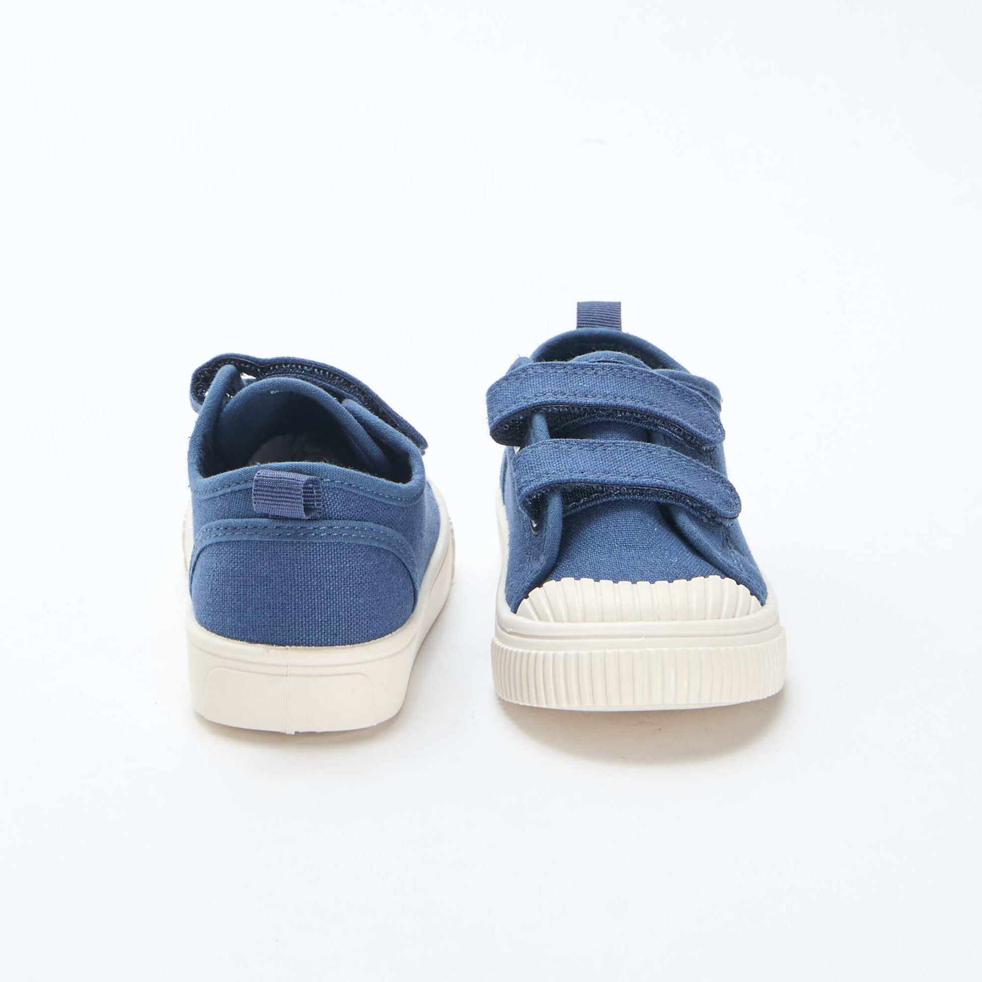 Plain Canvas Sneakers BLUE