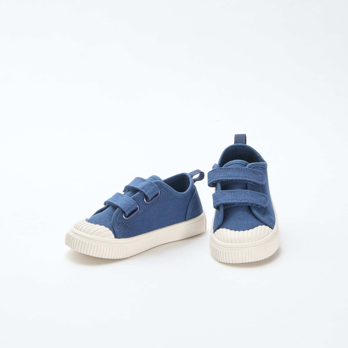 Plain Canvas Sneakers BLUE