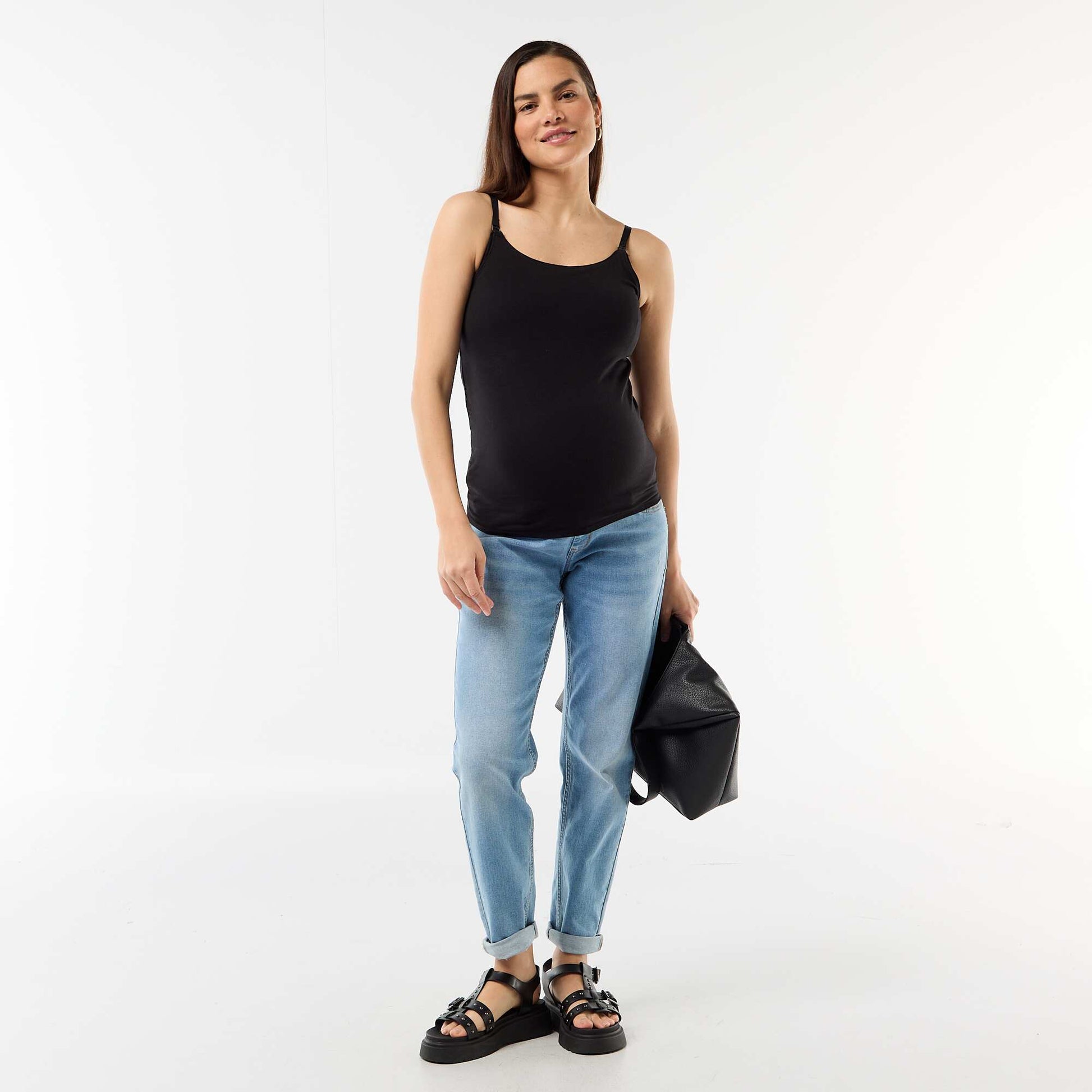Nursing Tank Top BLACK