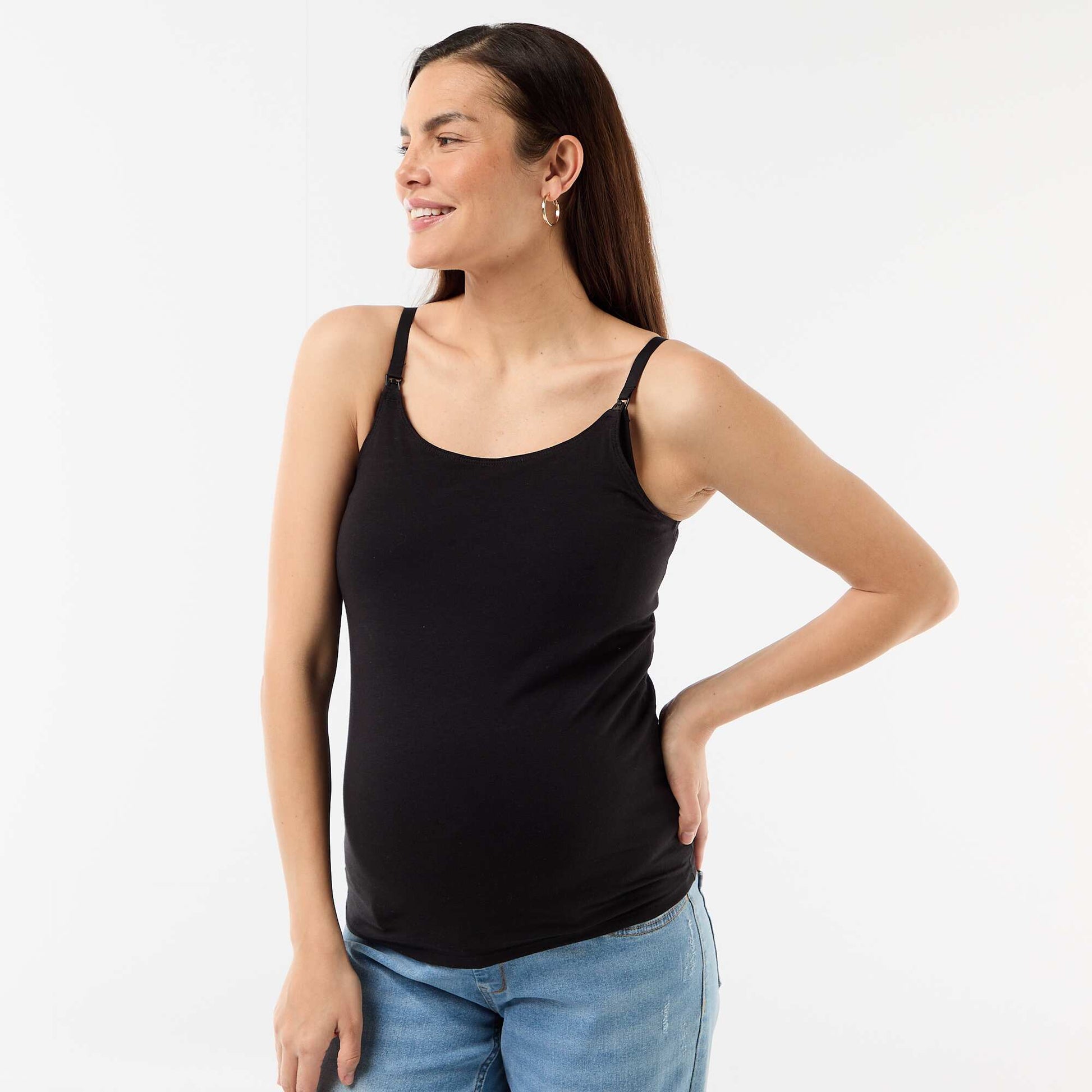 Nursing Tank Top BLACK