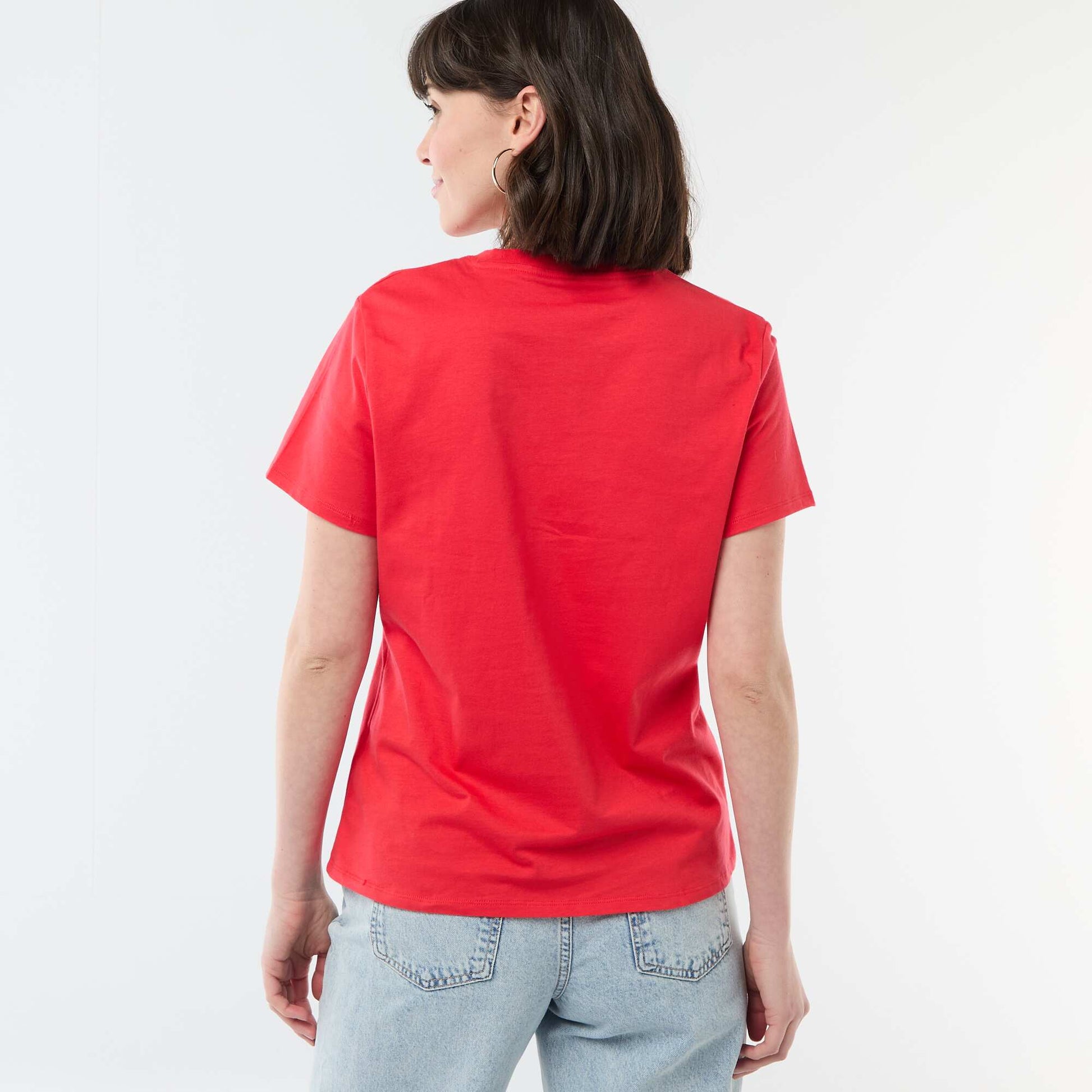 Short-Sleeve Jersey T-Shirt RED
