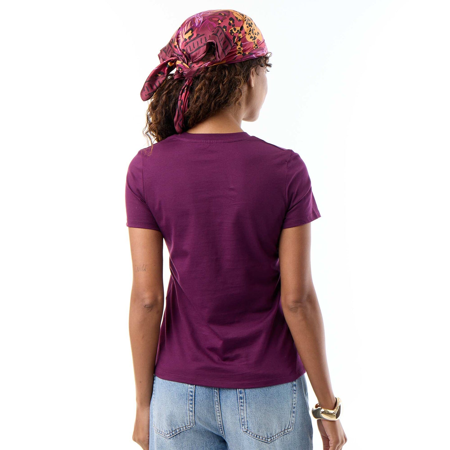 Short-Sleeve Jersey T-Shirt PURPLE