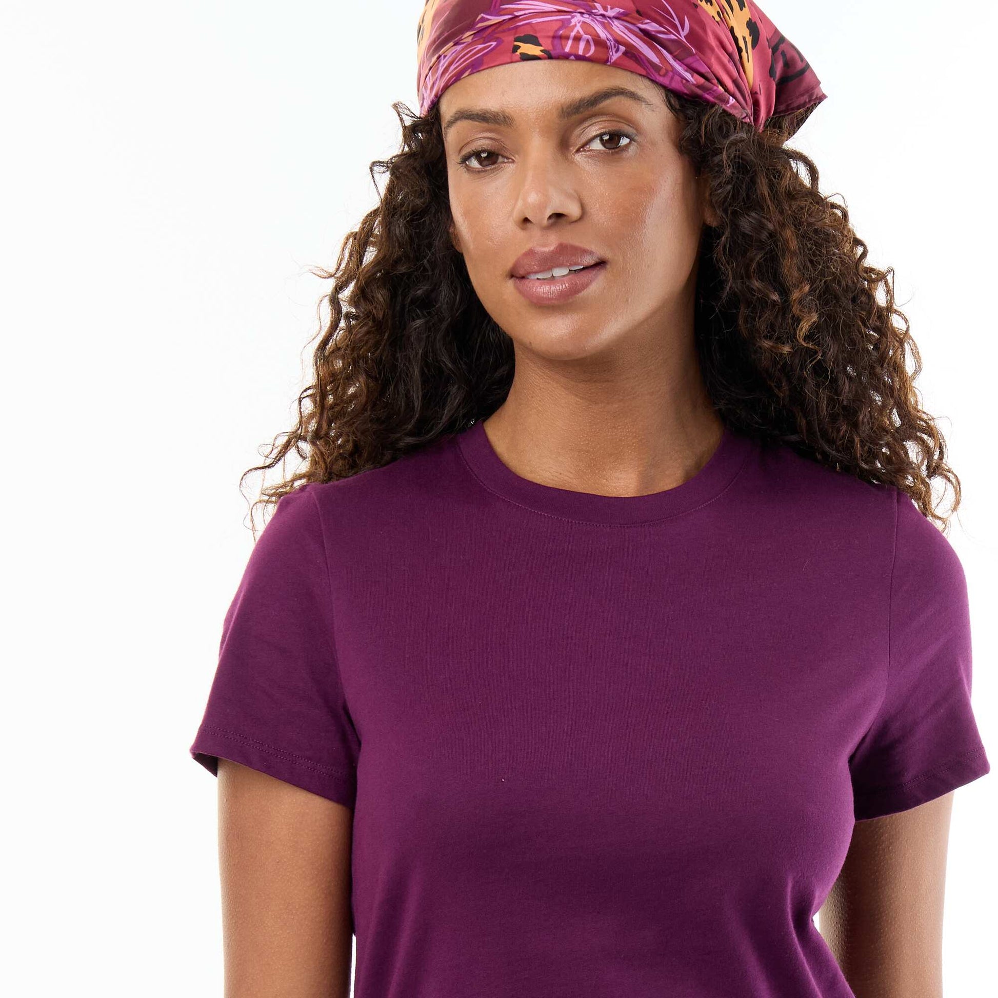 Short-Sleeve Jersey T-Shirt PURPLE