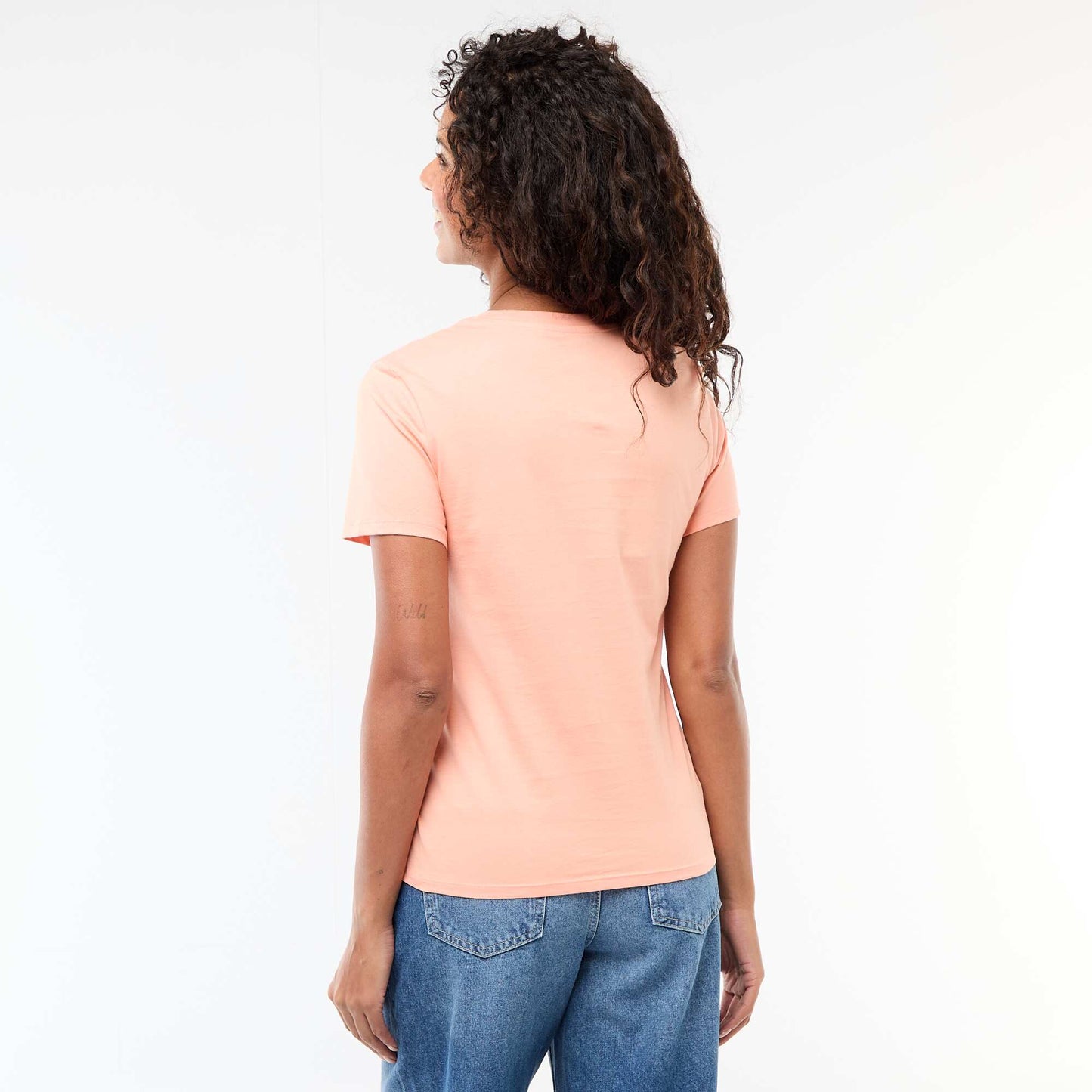 Short-Sleeve Jersey T-Shirt PINK