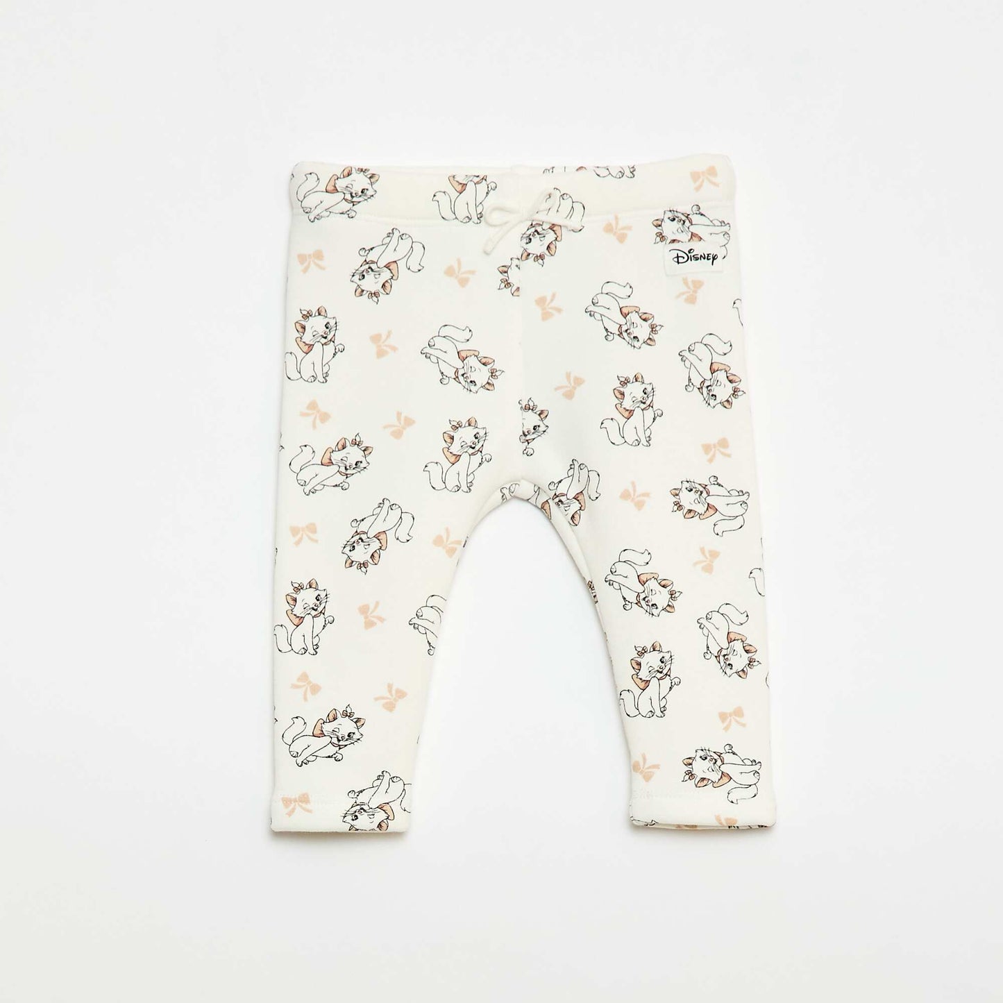 'Marie' Fleece Pants WHITE