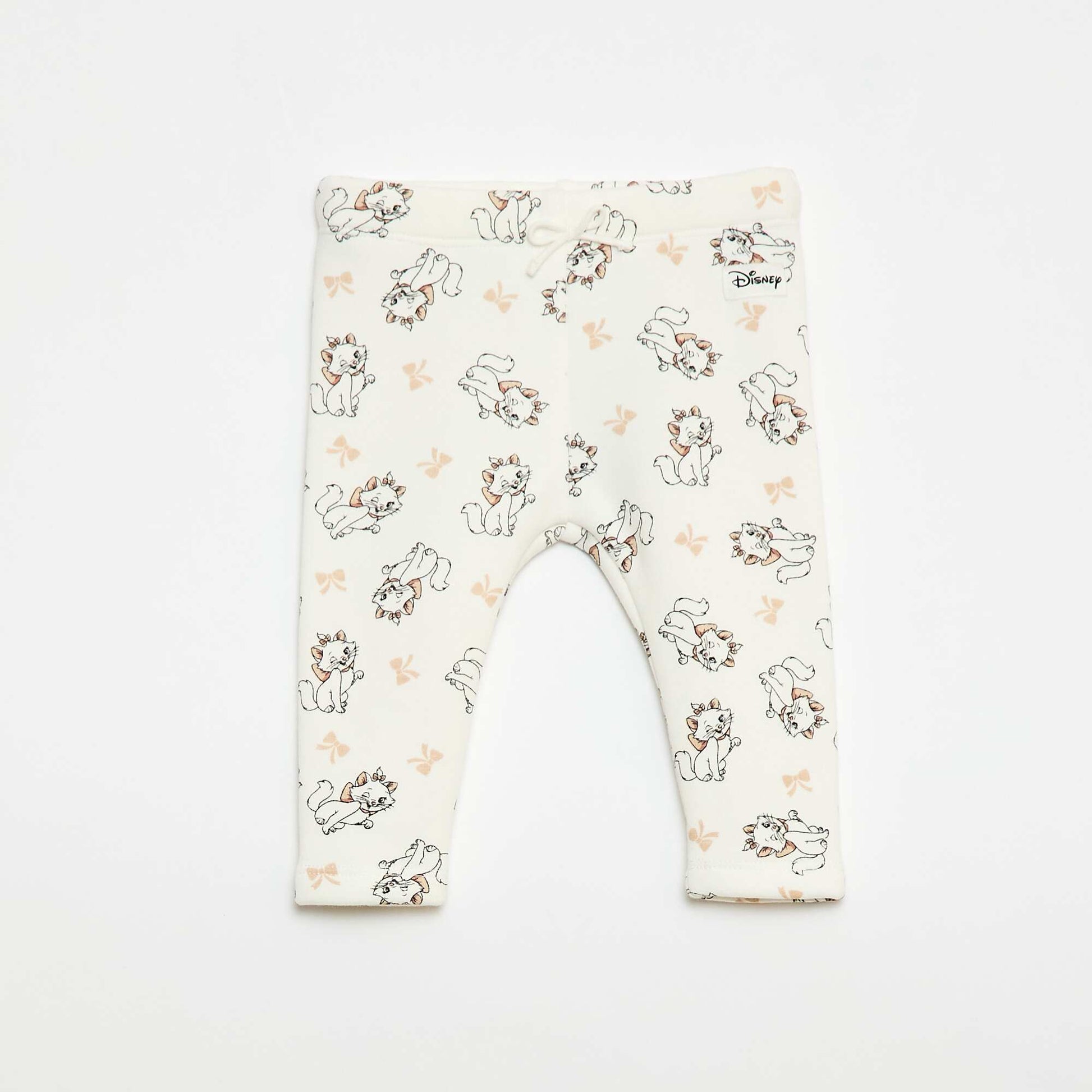 'Marie' Fleece Pants WHITE