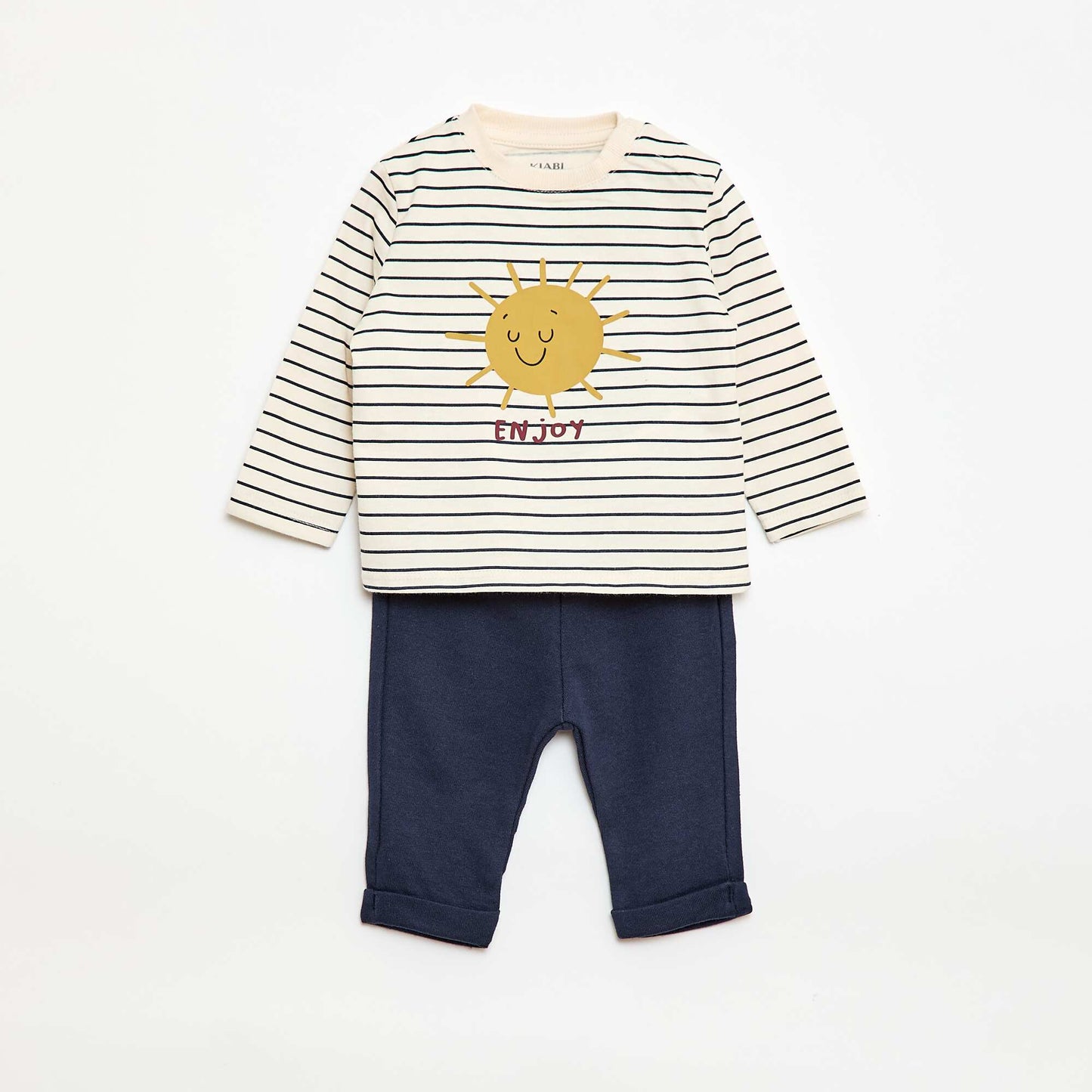 T-shirt + Pants Set - 2 pieces WHITE