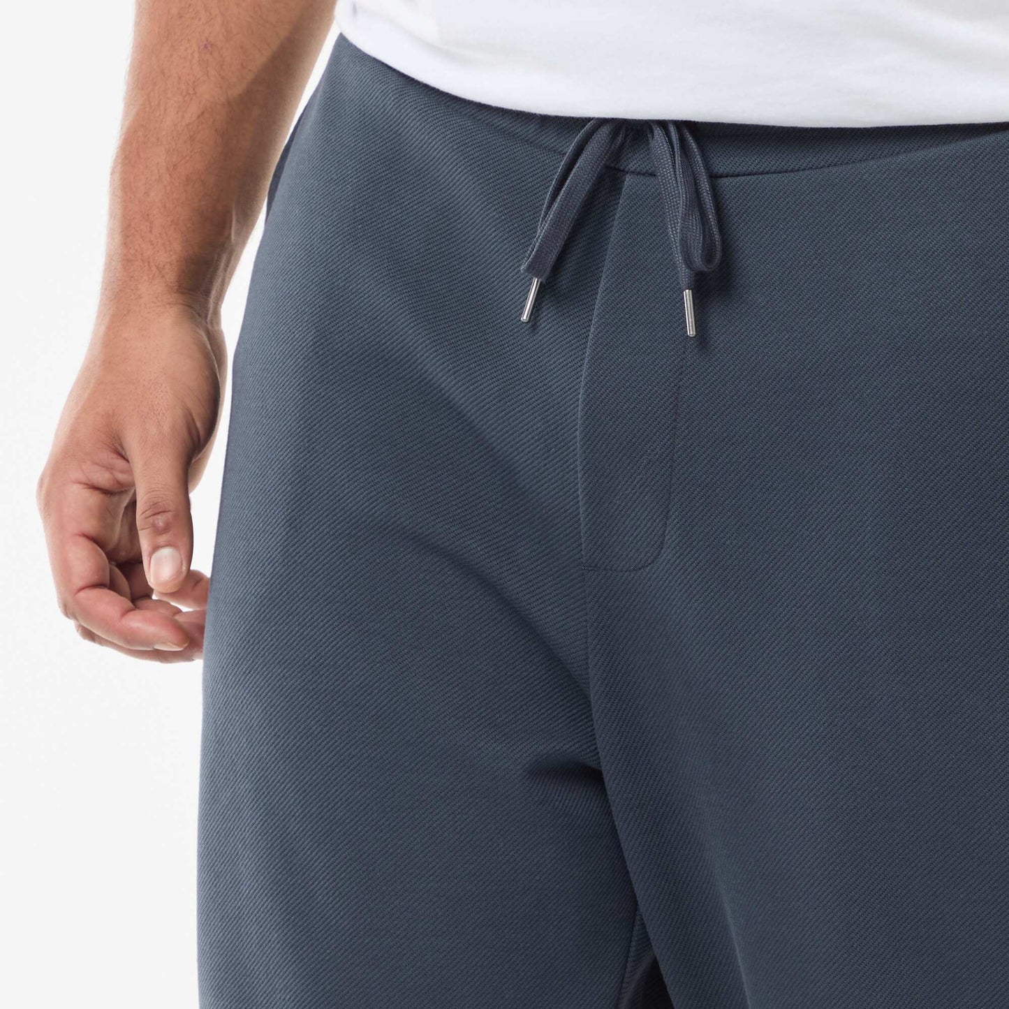 Piqué Knit Joggers BLUE