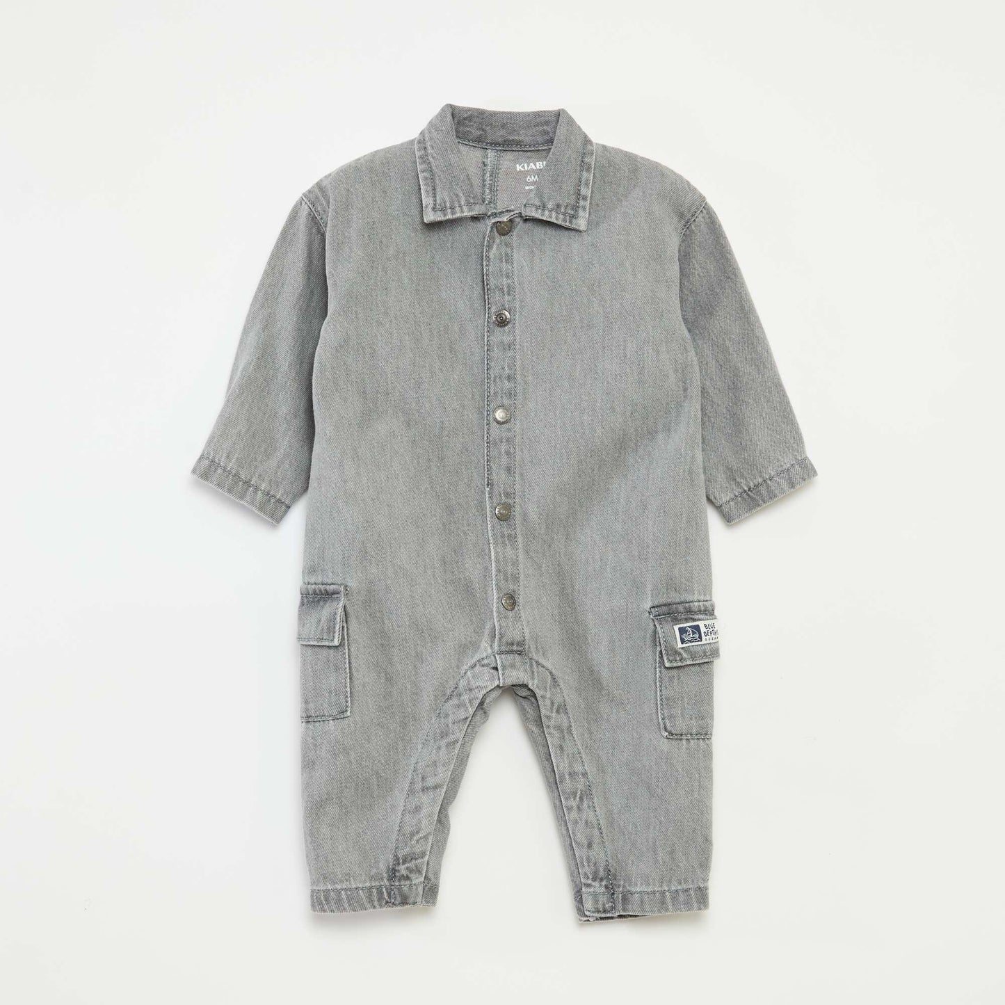 Denim Jumpsuit GREY