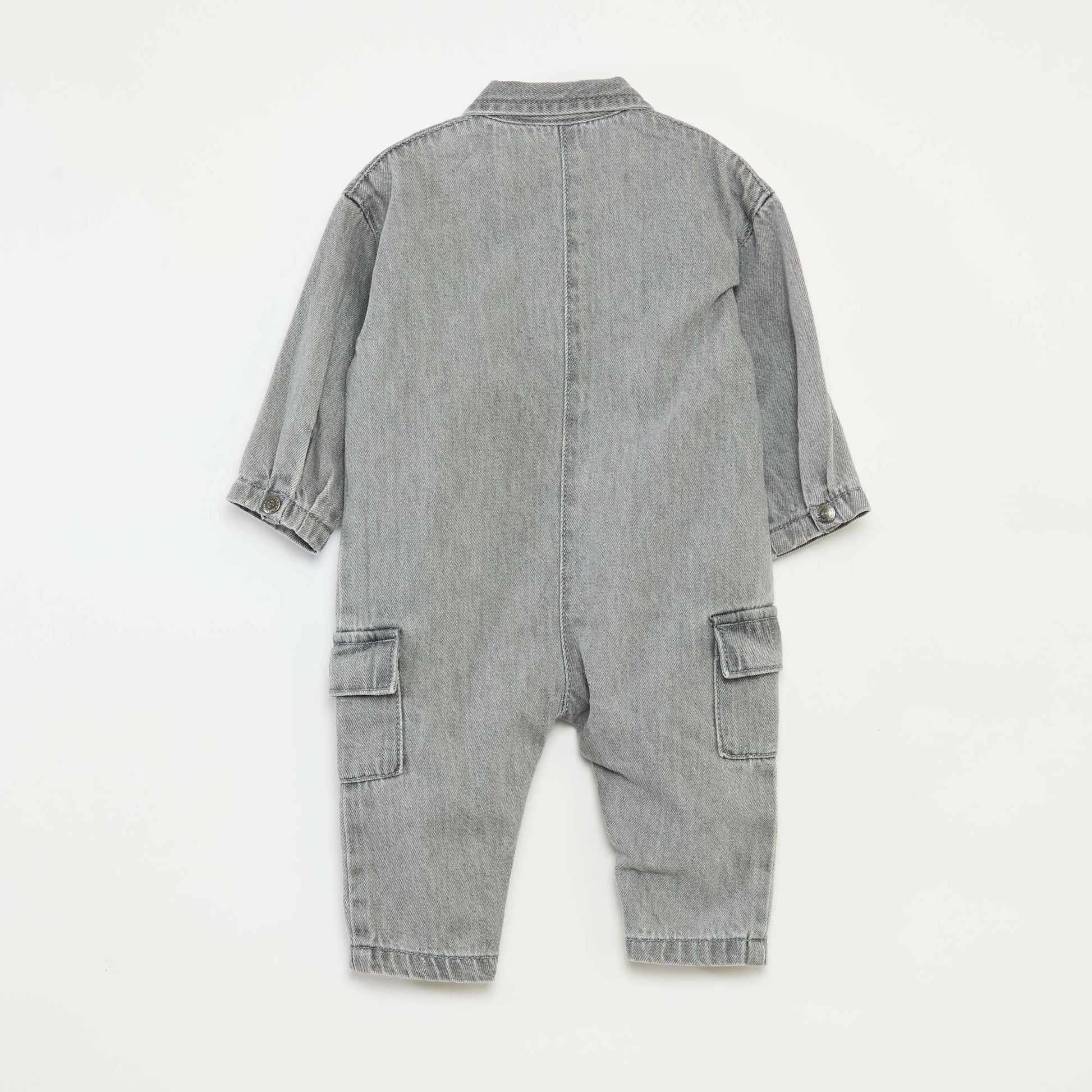 Denim Jumpsuit GREY