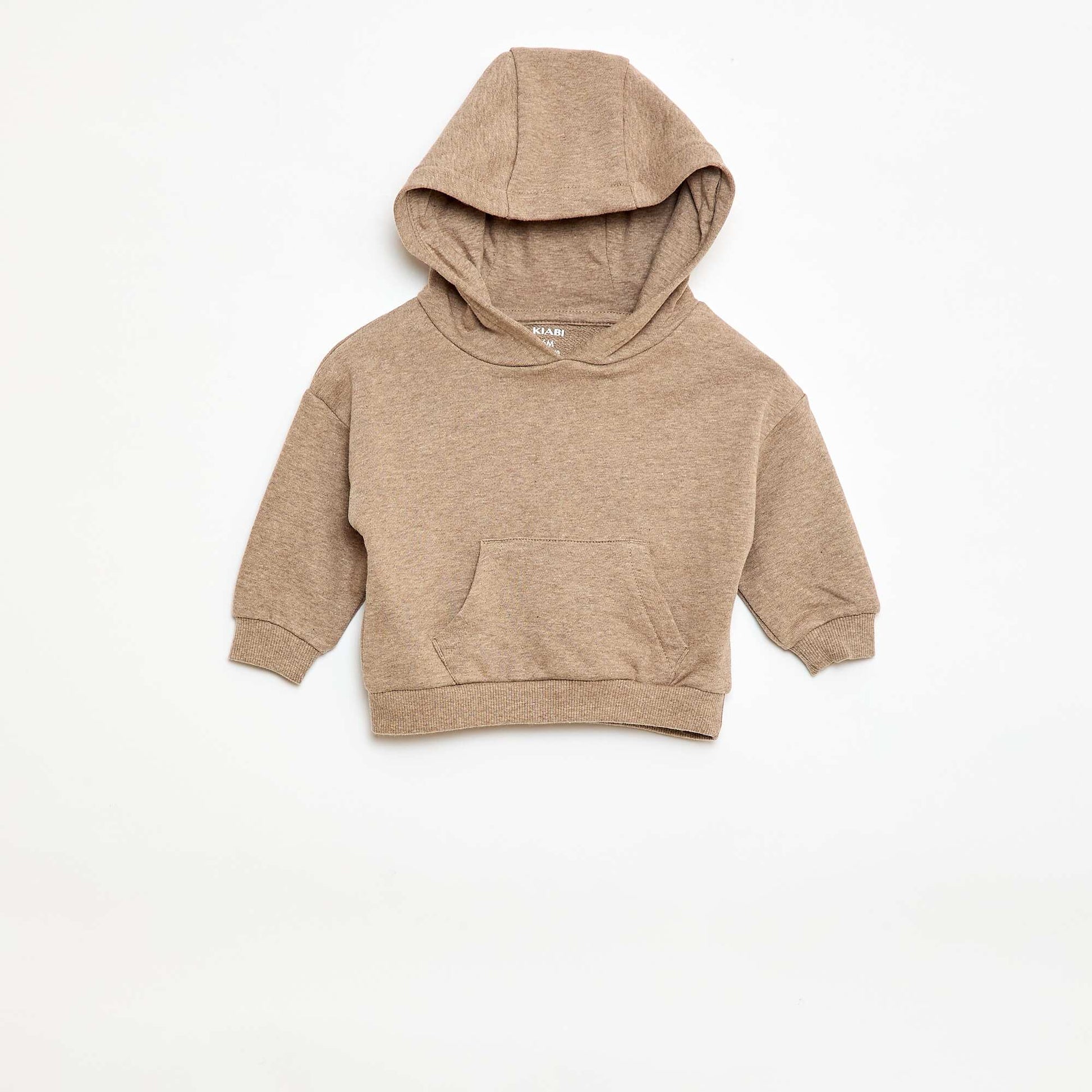 Monochrome Hoodie and Joggers Set - 2 Piece BEIGE