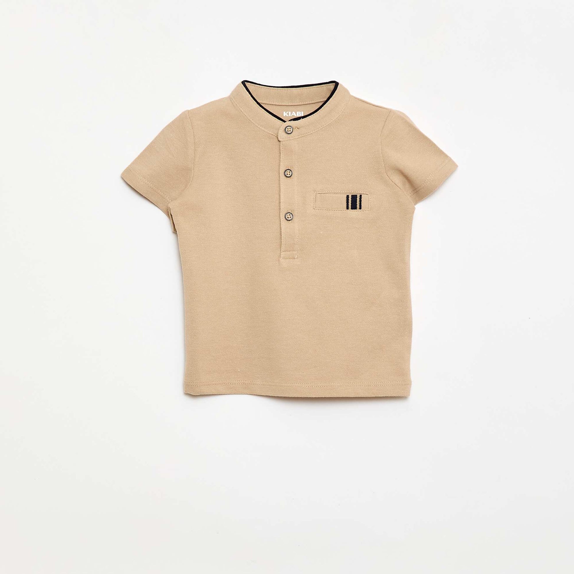 Polo & Shorts Set - 2 Piece BEIGE