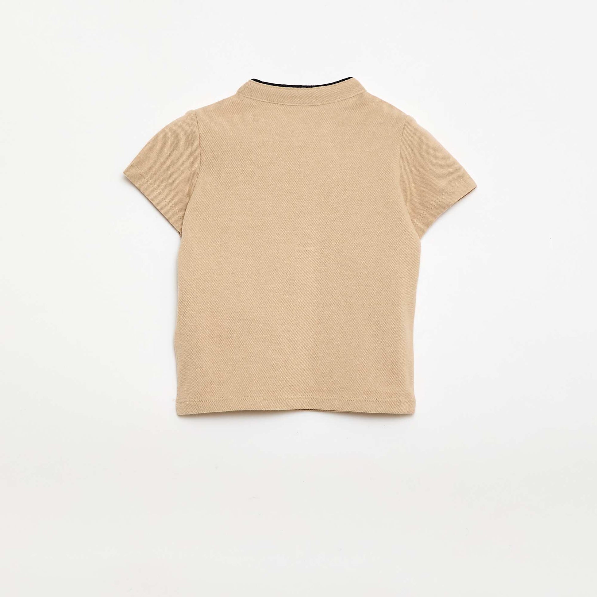 Polo & Shorts Set - 2 Piece BEIGE